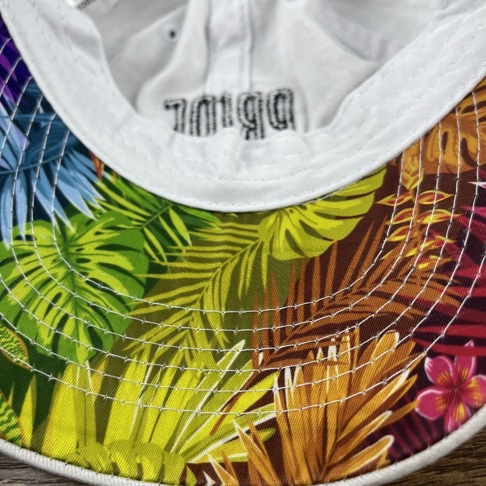 Other Pride Hat Bacardi Baseball White Cap Hat Adjustable Hat Whit Size ONE SIZE - 17 Thumbnail