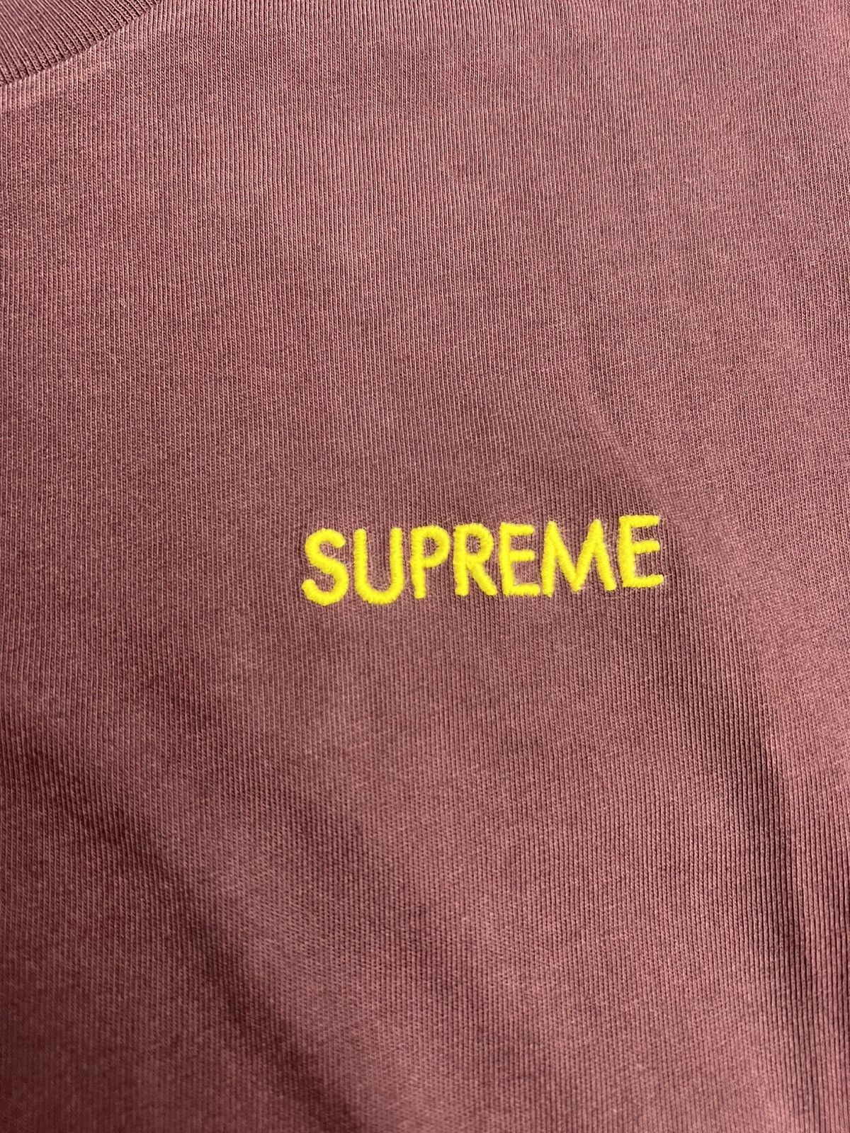 Supreme Supreme Washed Capital T-Shirt Size US S / EU 44-46 / 1 - 2 Thumbnail