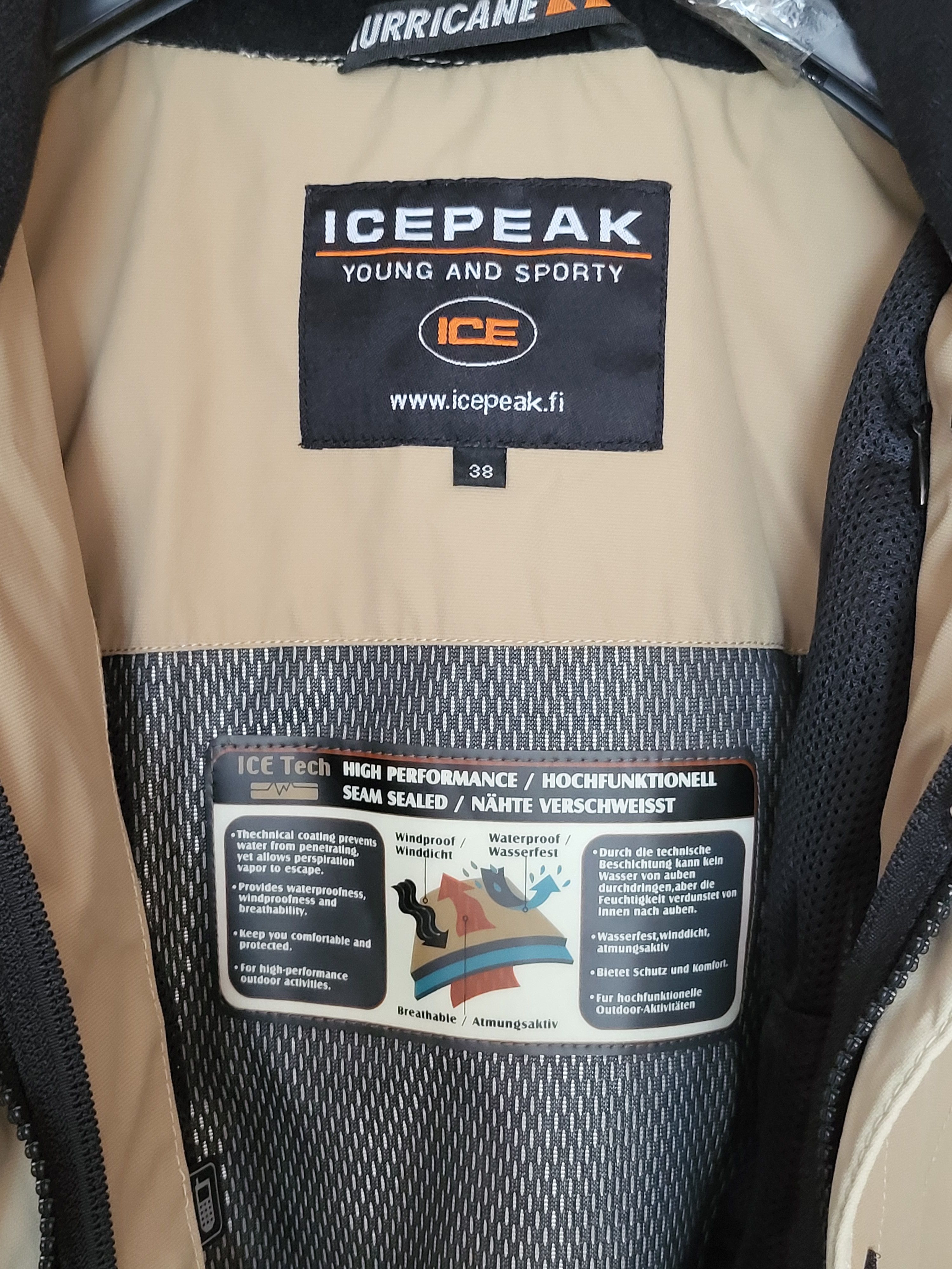Other Icepeak Womens Outdoor jacket young and sporty Size XS / US 0-2 / IT 36-38 - 2 Thumbnail