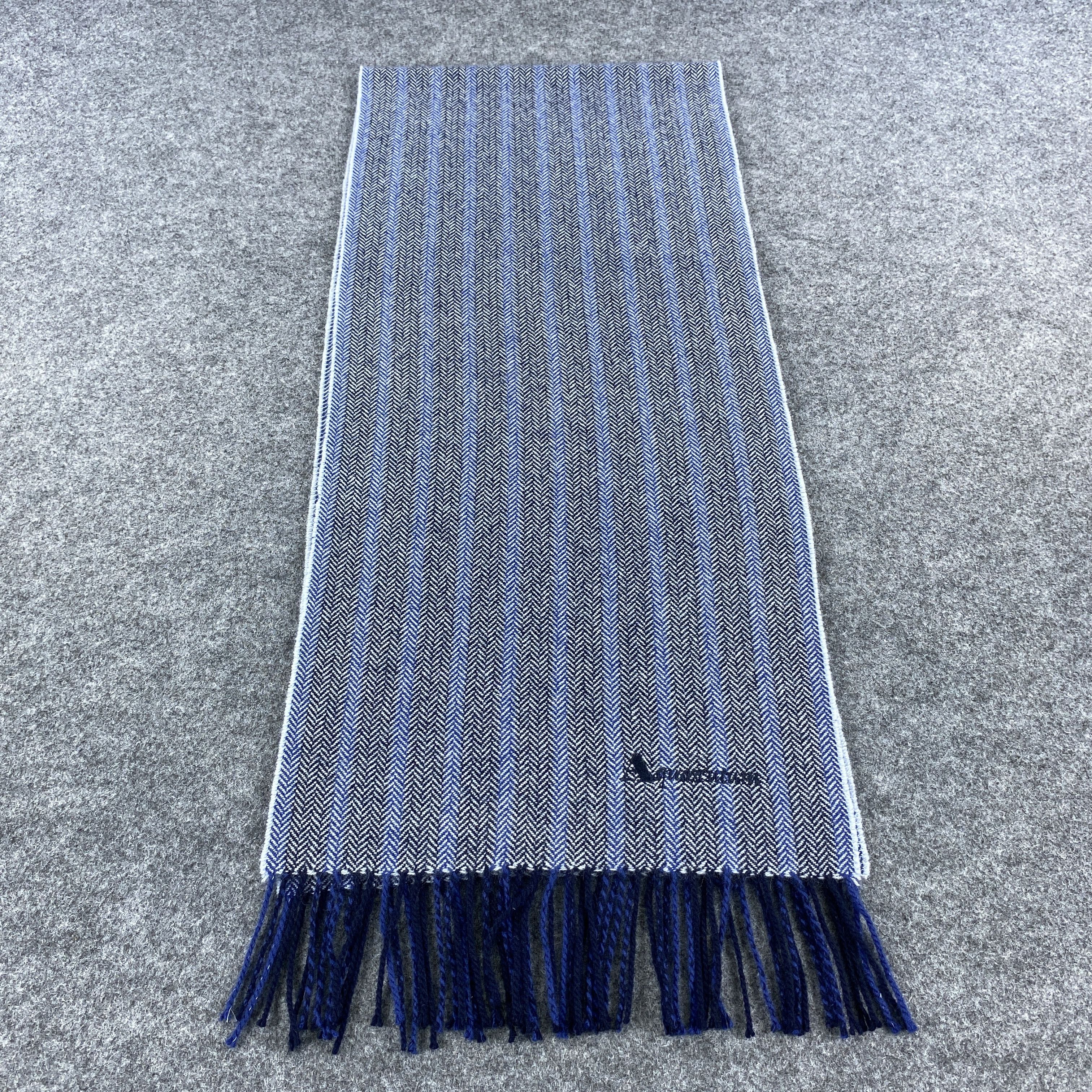 Aquascutum × Vintage Aquascutum Scarf # Muffler # Neckwear # D589 Size ONE SIZE - 1 Thumbnail
