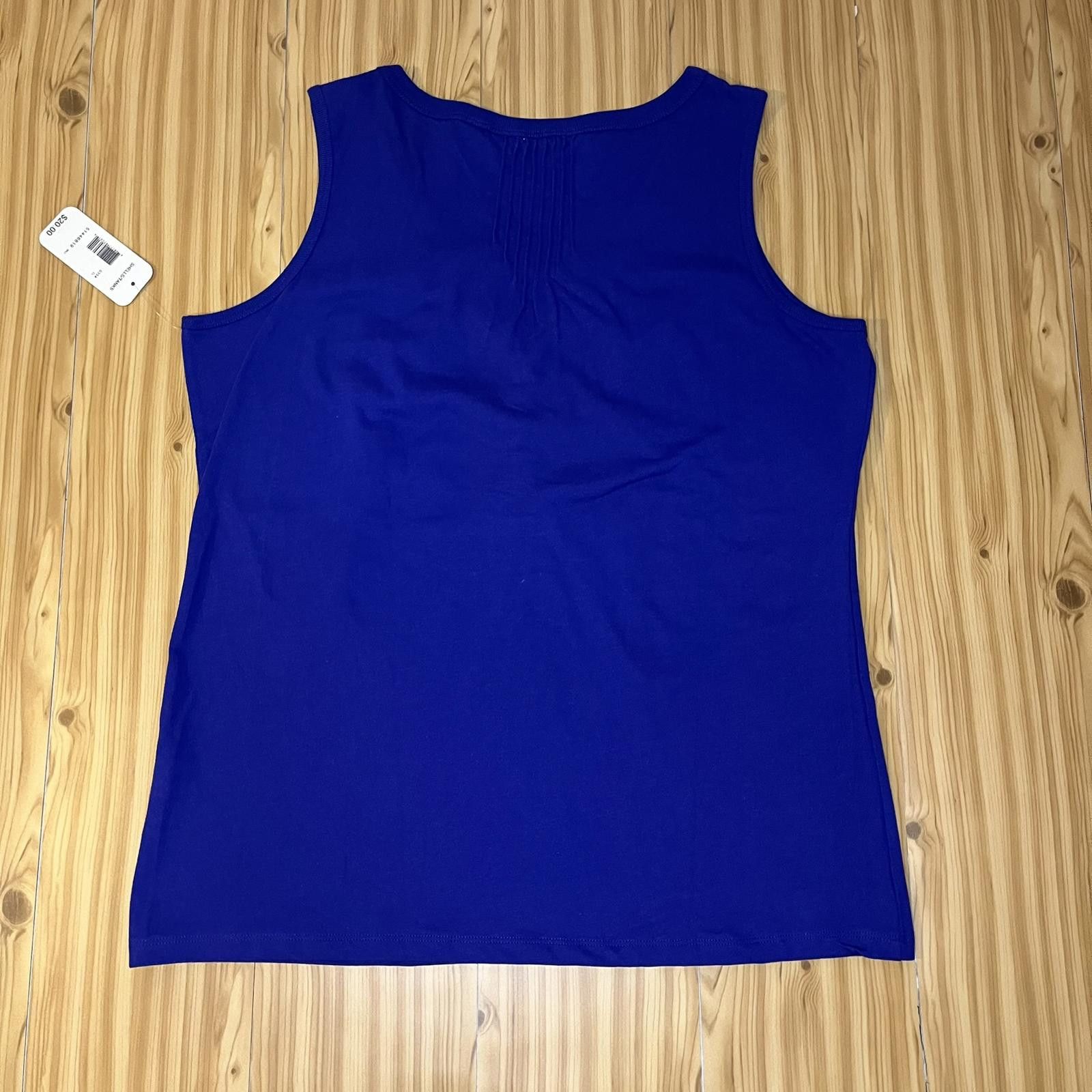 Great Northwest Great Northwest Clothing Company Indigo Blue Tank Top – NWT Size XL / US 12-14 / IT 48-50 - 2 Thumbnail