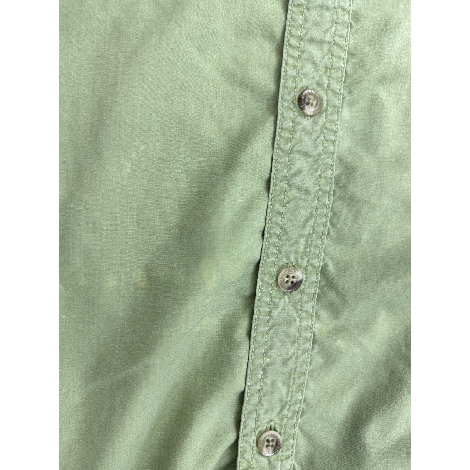 Vintage Columbia Shirt Mens L Green Button-Up Short Sleeve River Lodge Size US L / EU 52-54 / 3 - 6 Thumbnail