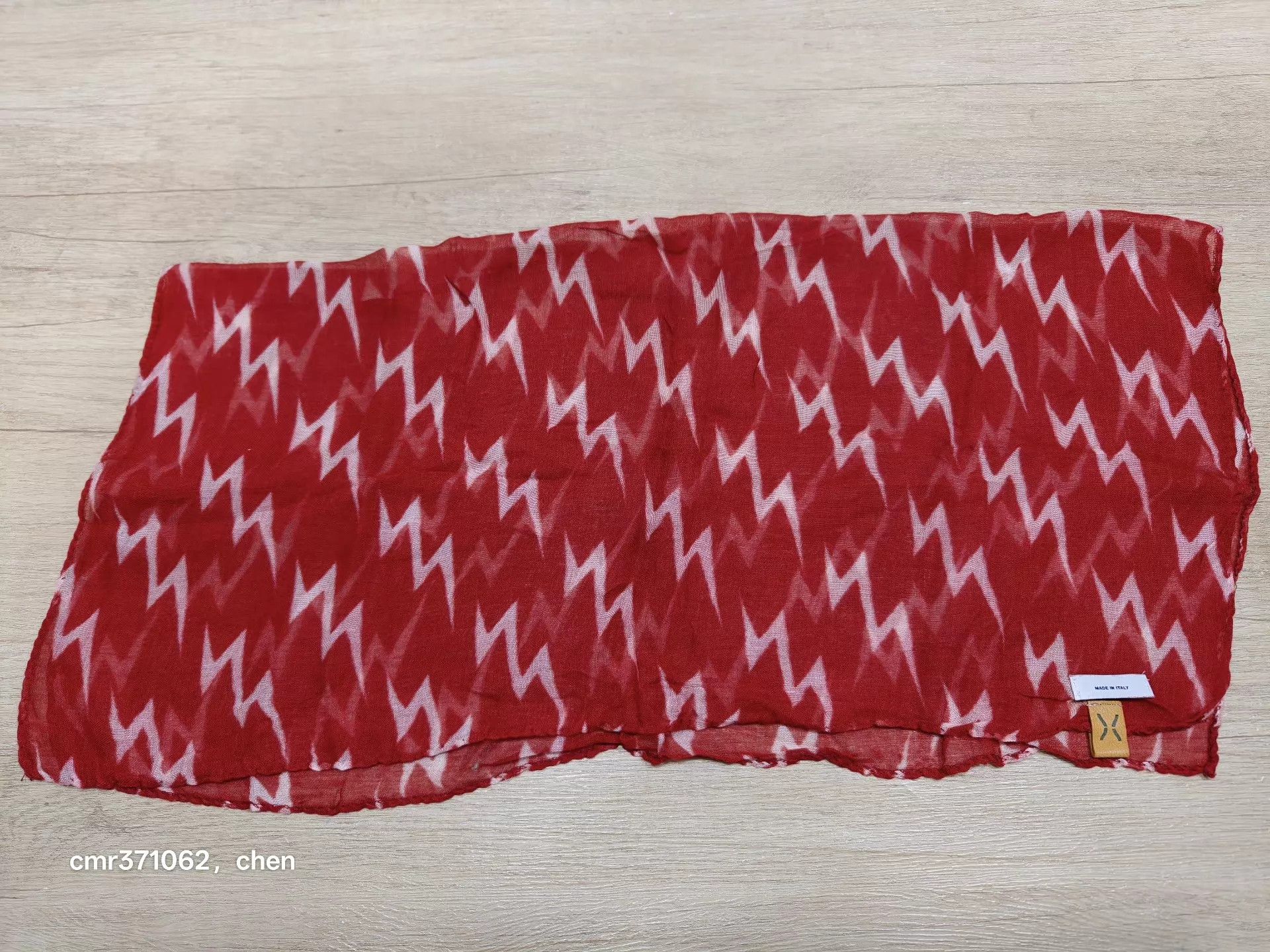 Visvim visvim 17ss lightning stole N.D Resist Italy 54x54 Rare Size ONE SIZE - 9 Thumbnail
