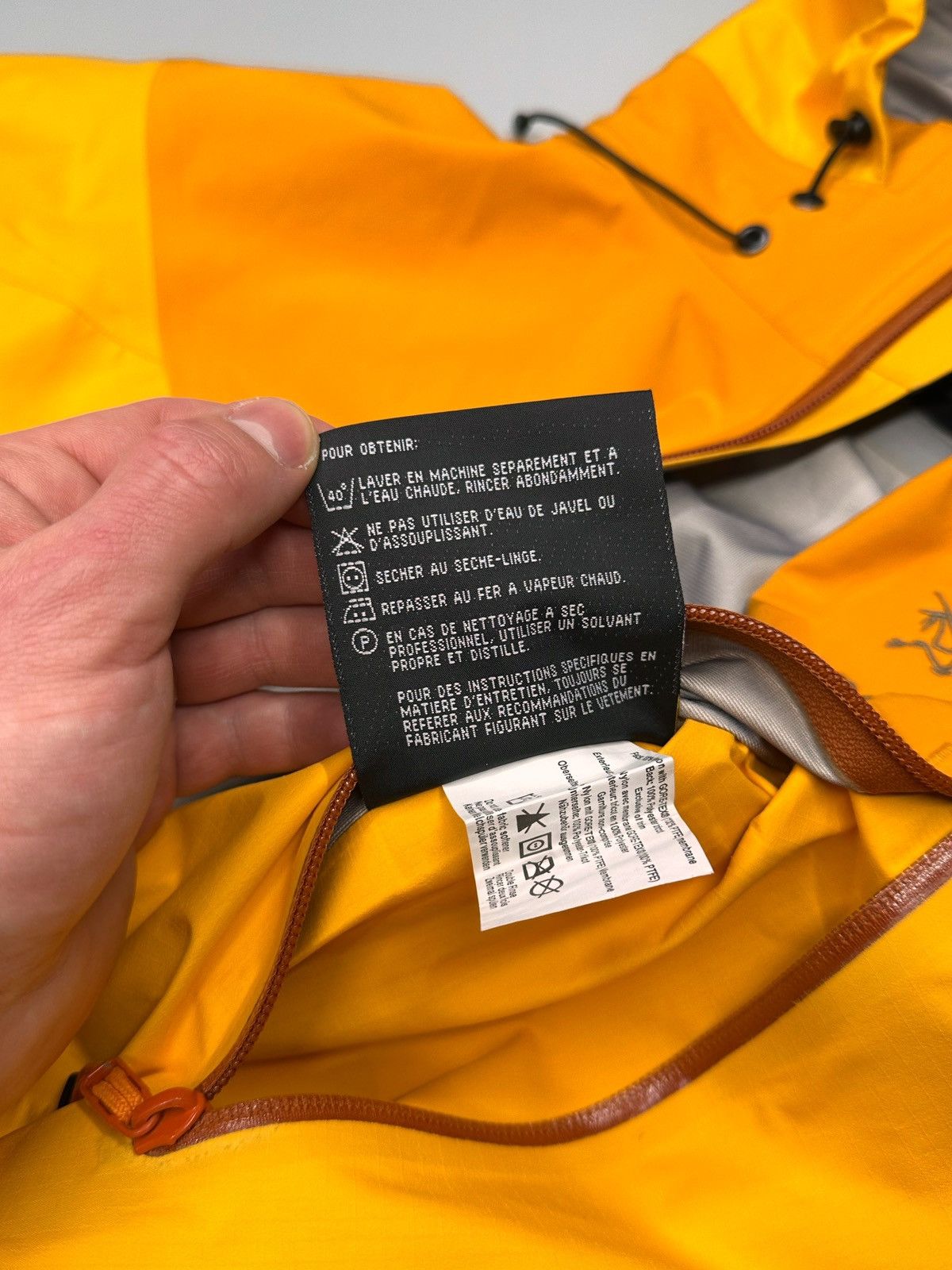 Arc'teryx Arc’teryx Orange Gore-Tex Jacket Gorpcore Outdoor Size L / US 10 / IT 46 - 20 Thumbnail