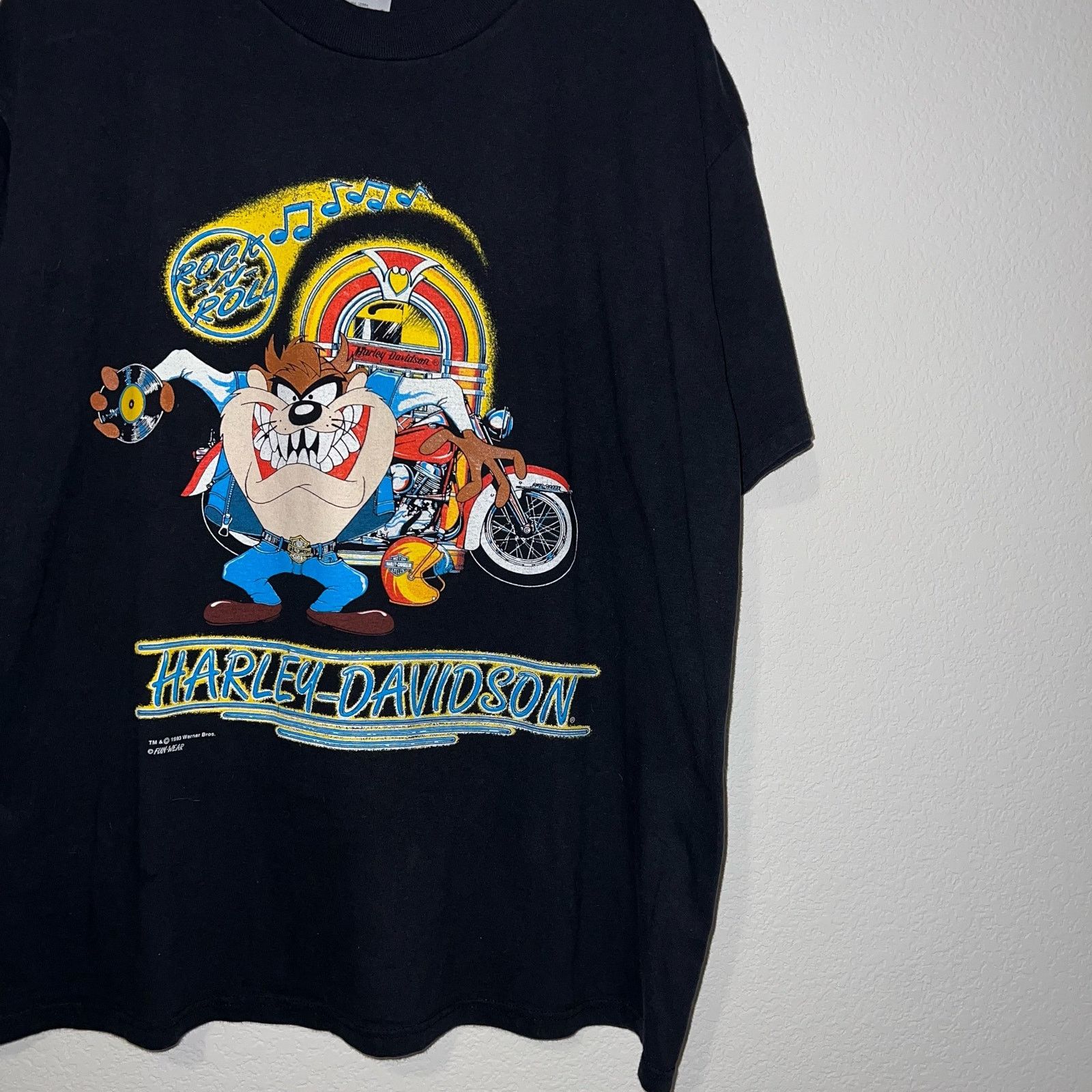 Harley Davidson Vintage 1993 Looney Tunes Harley Taz (Rock&Roll 
