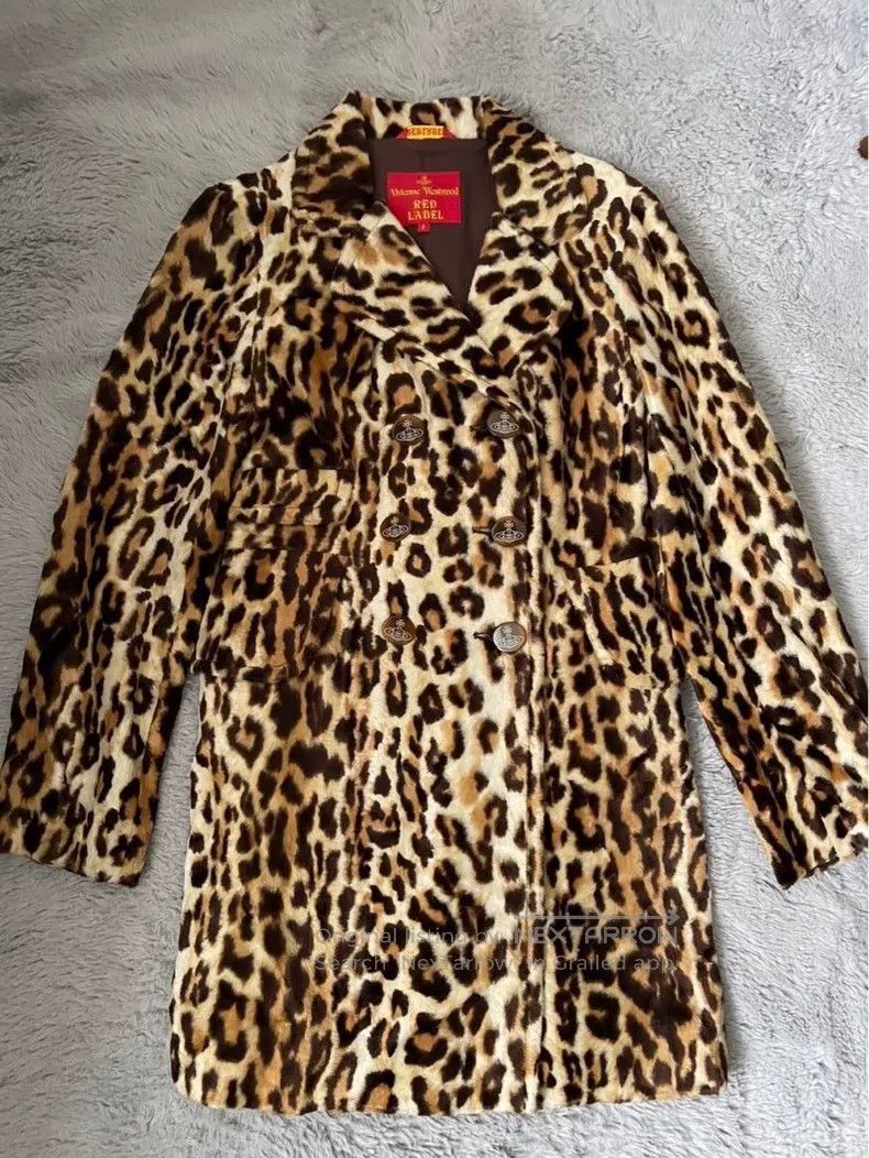 Vivienne Westwood Vivienne Westwood Leopard print fur coat Size M / US 6-8 / IT 42-44 - 1 Thumbnail