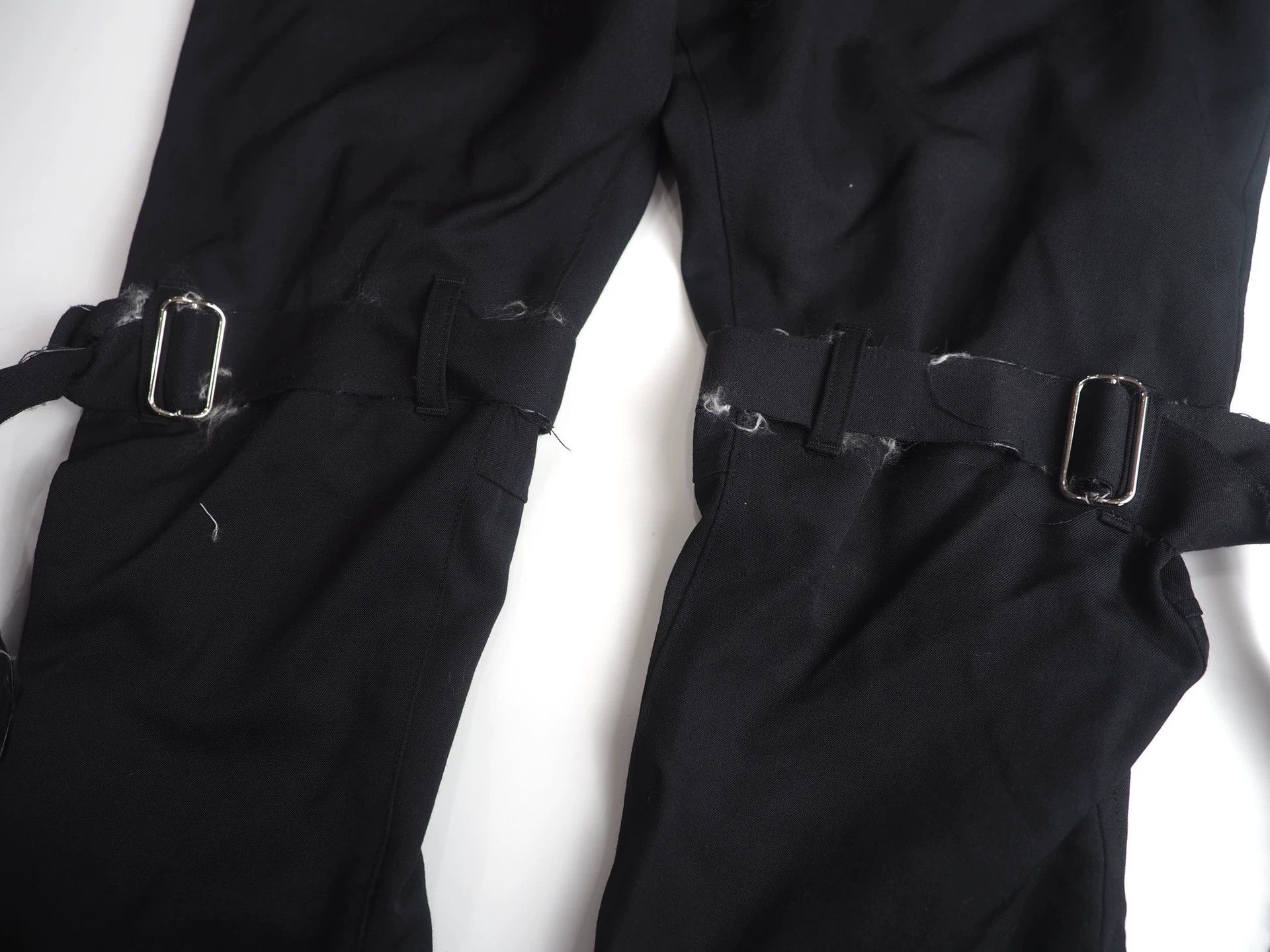 Sulvam SS23 SULVAM Black Bandage Wool Trousers Size US 29 - 3 Thumbnail