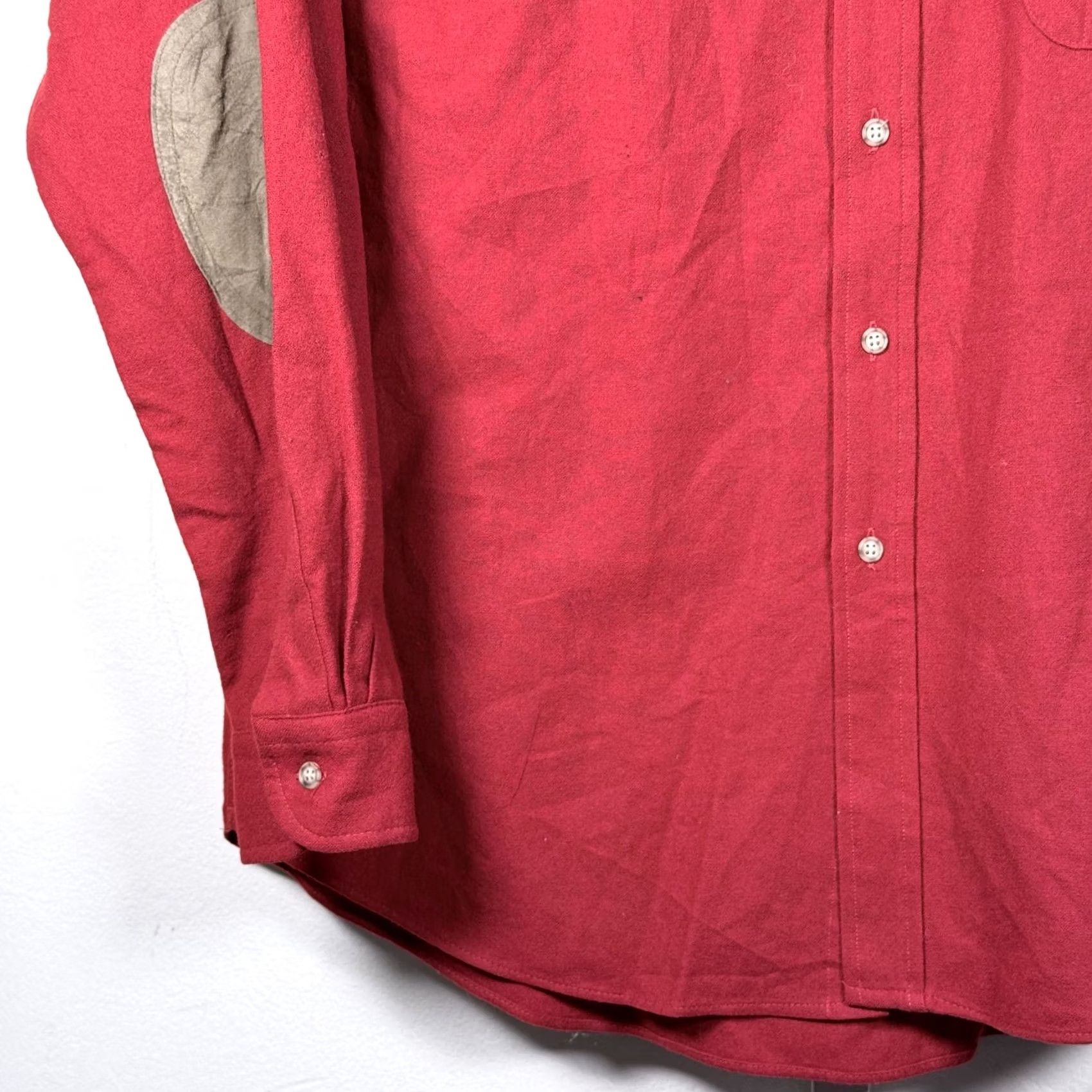 Pendleton VTG Pendleton Button-Up Shirt Red Wool Men's Large Size US L / EU 52-54 / 3 - 4 Thumbnail