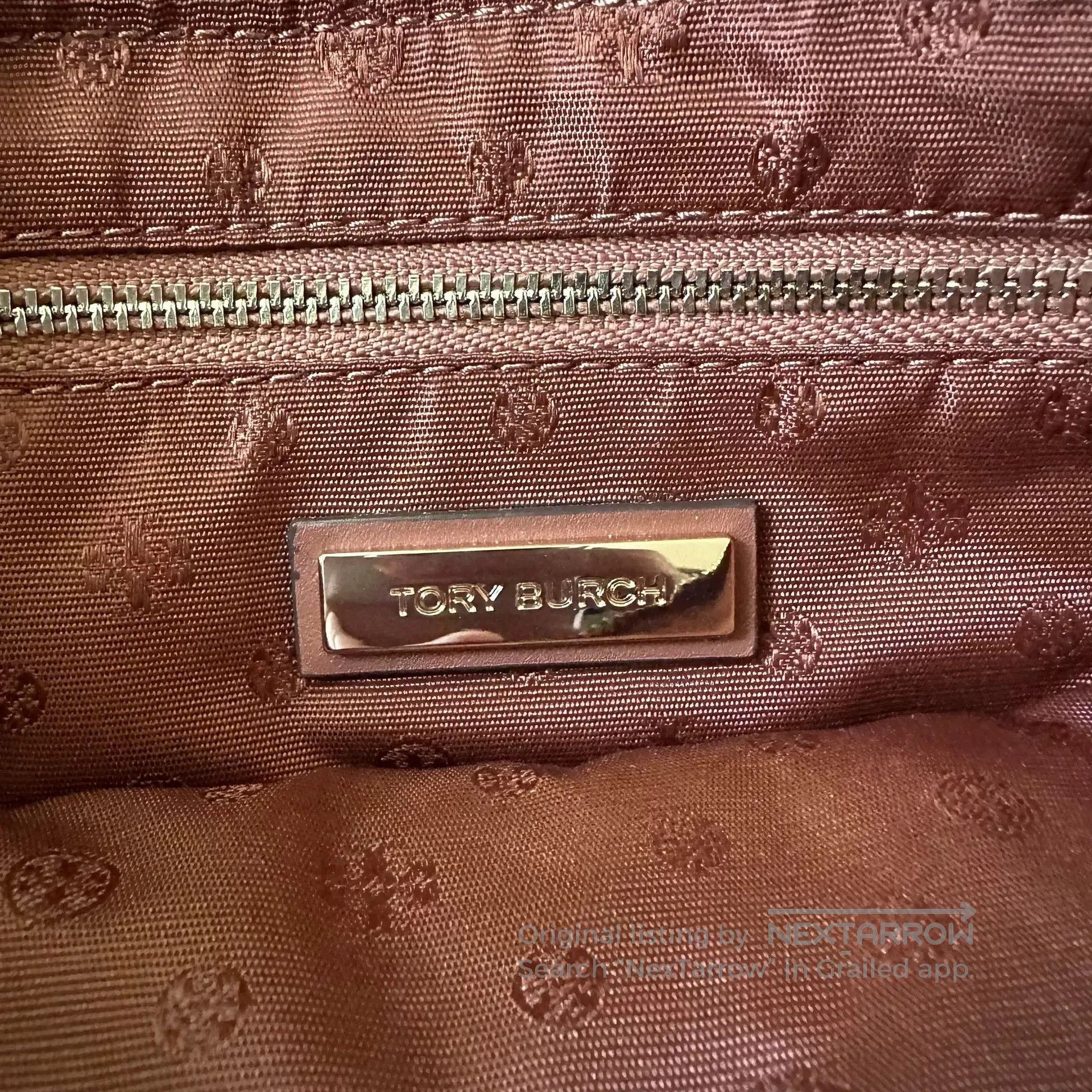 Tory Burch Tory Burch Cowhide Leather Woven Clutch. Size ONE SIZE - 5 Thumbnail