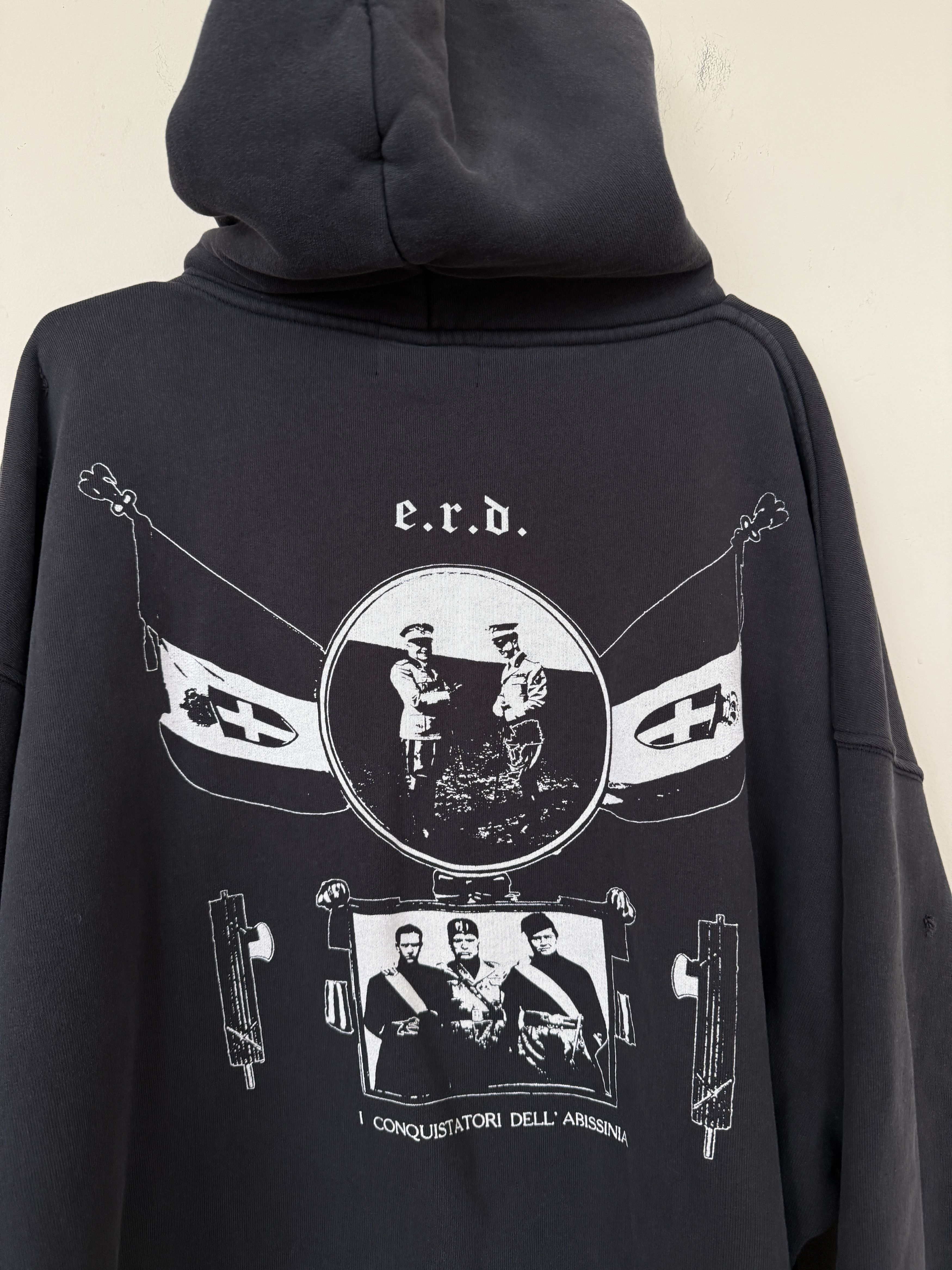 Enfants Riches Deprimes × Maxfield Los Angeles ERD ARCHITETTURA DI MUSSOLINI HOODIE Size US L / EU 52-54 / 3 - 11 Thumbnail