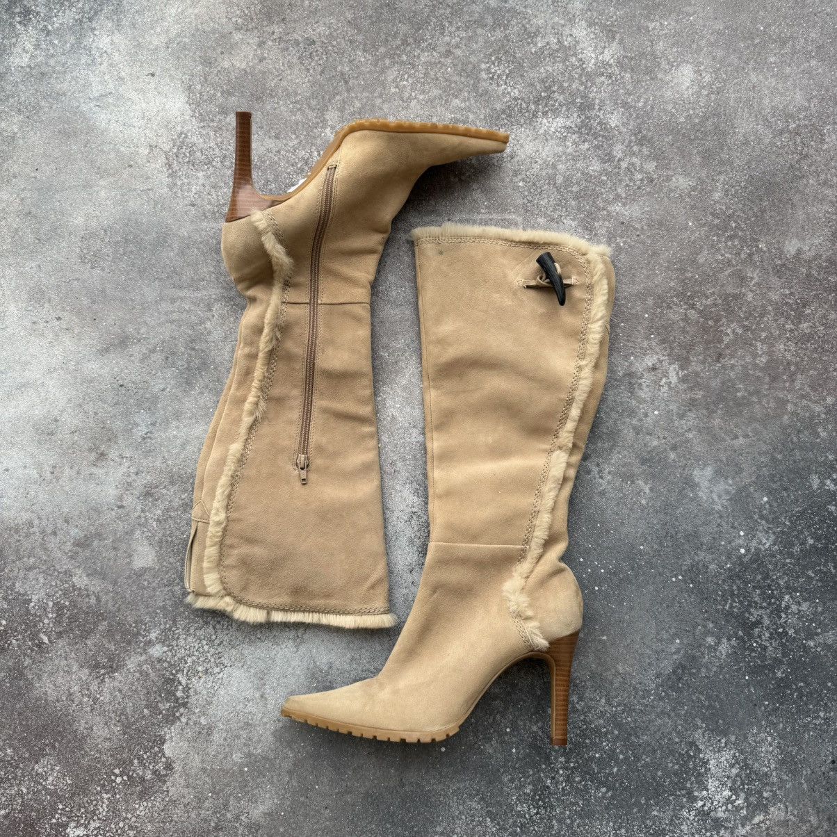 Nine West Nine West Vintage Suede Leather Heels Boots Size US 10 / IT 40 - 1 Thumbnail