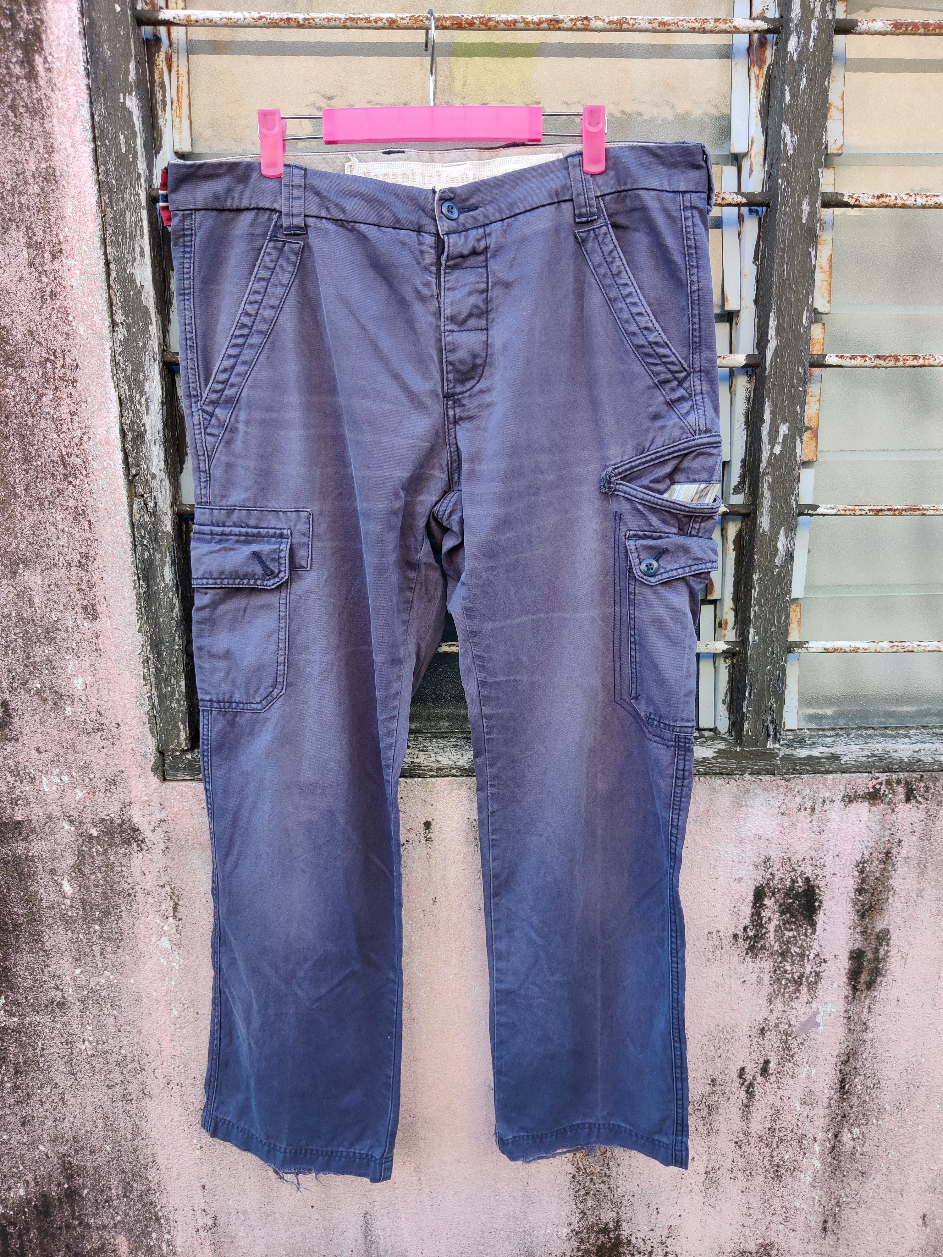 Napapijri Vintage Distressed Napapijri Cargo Pants Size US 36 / EU 52 - 1 Thumbnail