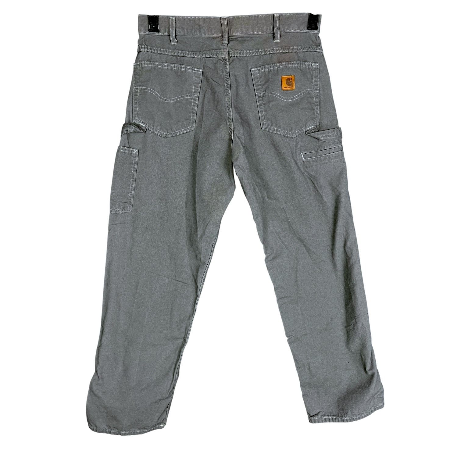Carhartt Carhartt Gray Loose Original Fit Carpenter Pants 36x32 B159 Size US 36 / EU 52 - 2 Thumbnail