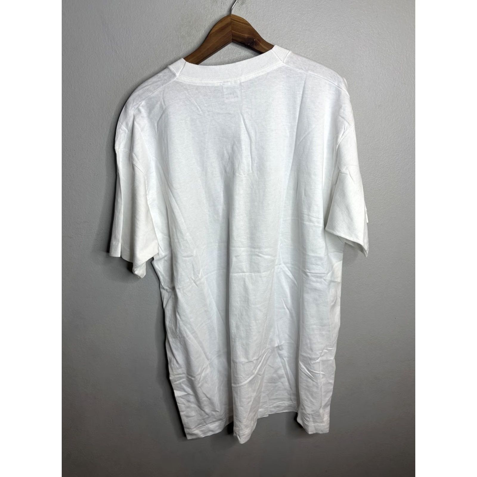 Fruit Of The Loom VINTAGE Occupational Hazard Secretary Shirt Mens XL White Made USA Funny 90s Size US XL / EU 56 / 4 - 4 Thumbnail