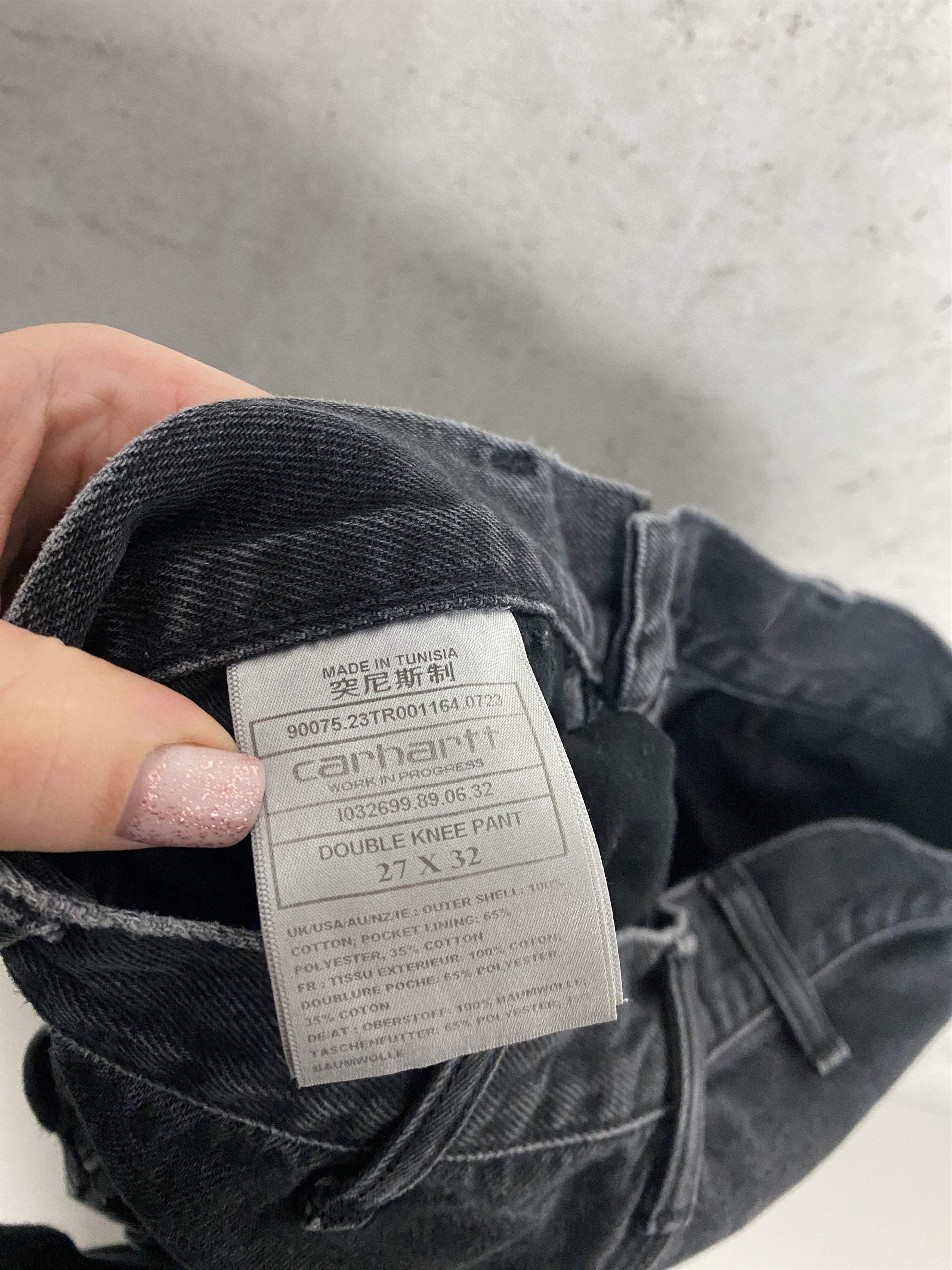 Carhartt Wip Carhartt WIP Double Knee Pant denim jeans pants Size US 27 - 5 Thumbnail