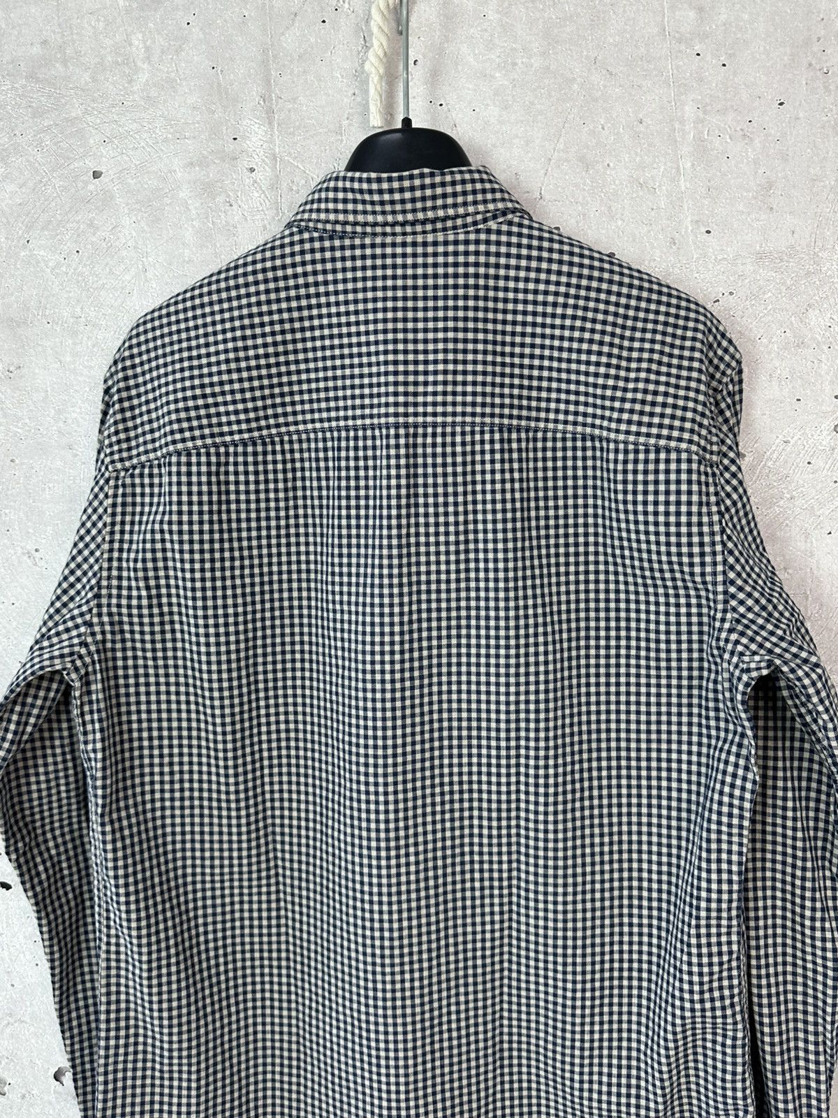 Allsaints Allsaints Quarry Mini Check Long Sleeve Cotton Shirt Size US S / EU 44-46 / 1 - 8 Thumbnail