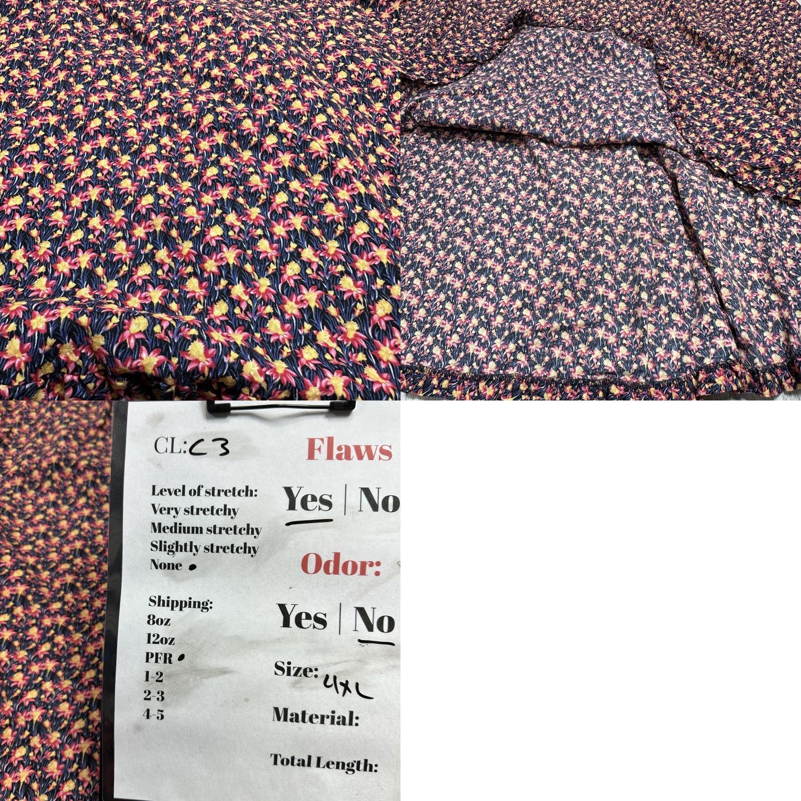 Vintage Vtg Bete Collection Honolulu Black Pink Floral Maxi Hawaiian Dress Geometric 4XL Size XXL / US 16-18 / IT 52-54 - 8 Thumbnail
