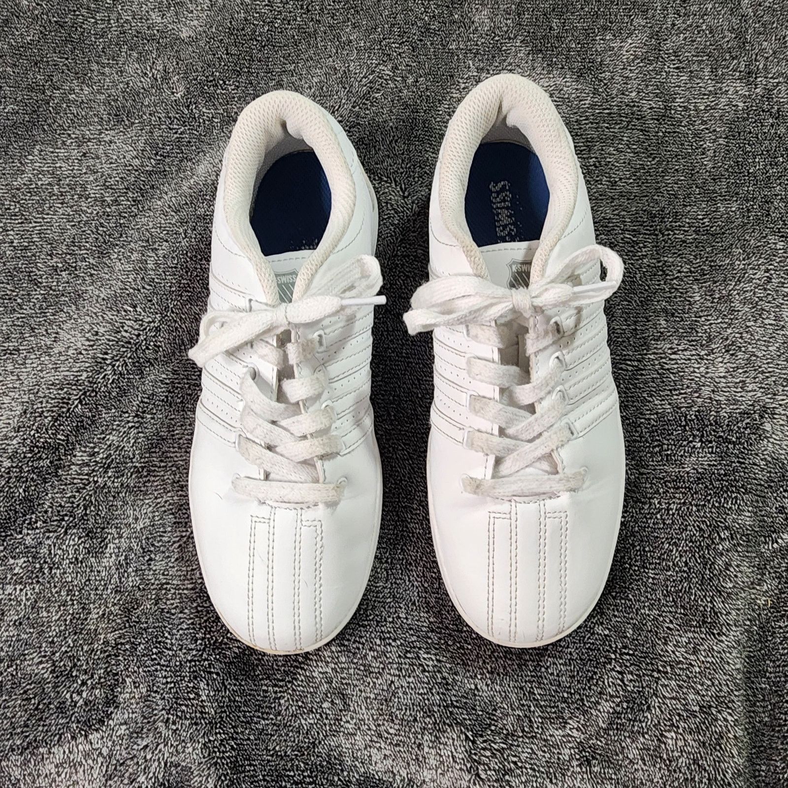 K-Swiss Classic KSwiss sneakers shoes pre-owned Mens size 5.5 b8 Size US 5.5 / EU 38 - 2 Thumbnail