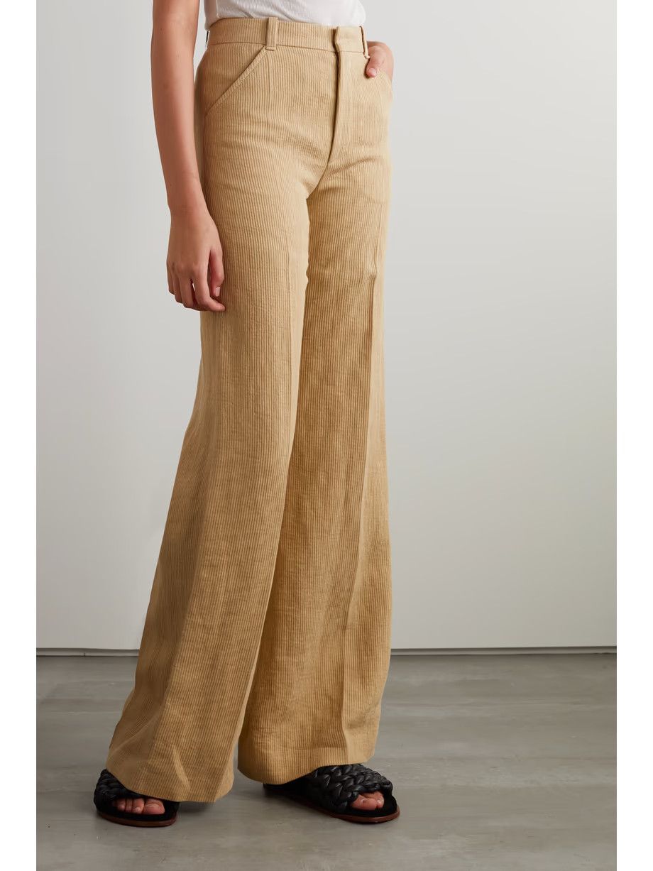 Chloe o1y0825 Casual Pant in Beige Size 30" / US 8 / IT 44 - 2 Thumbnail