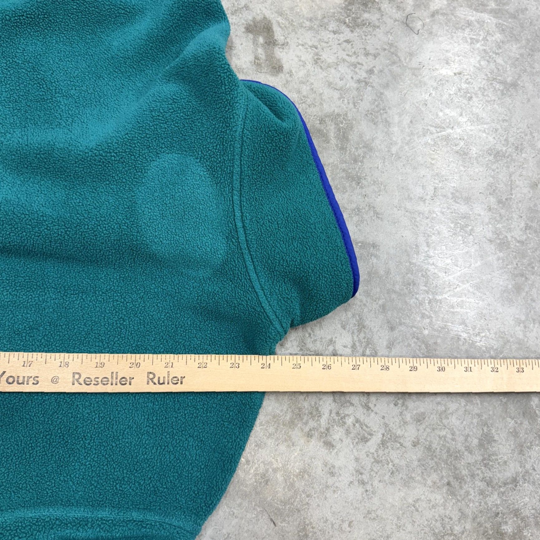 Vintage VINTAGE L.L. Bean Jacket Mens M Teal Fleece Full Zip Mock Neck Outdoor 90s Green Casual Zip Pockets Bomber Jacket Mens Vintage 90s Size US M / EU 48-50 / 2 - 7 Thumbnail