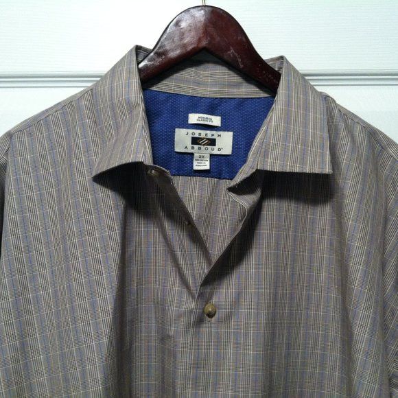 Joseph Abboud JOSEPH ABBOUD MEN'S BIG & TALL COTTON CASUAL SHIRT SIZE: 2X Size US XXL / EU 58 / 5 - 5 Thumbnail