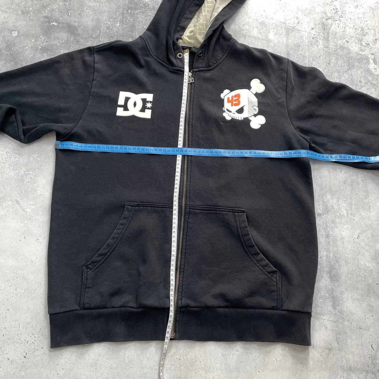 DC Vintage DC Shoes Ken Block No 43 Full Zip Hoodie Faded Black Size US L / EU 52-54 / 3 - 3 Thumbnail