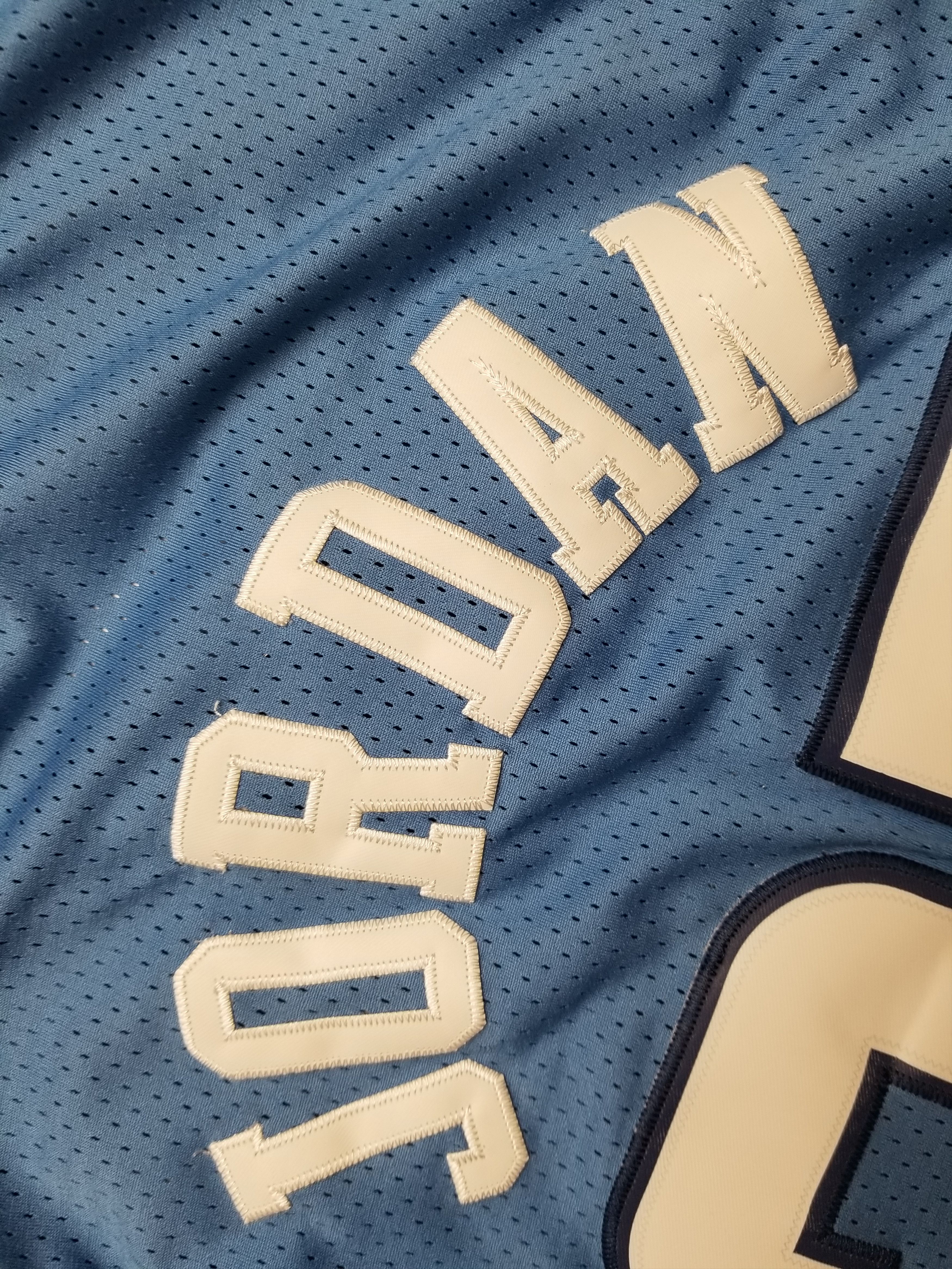Jordan Brand Michael Jordan North Carolina Tar Heels Blue NBA Jersey Size US M / EU 48-50 / 2 - 3 Thumbnail