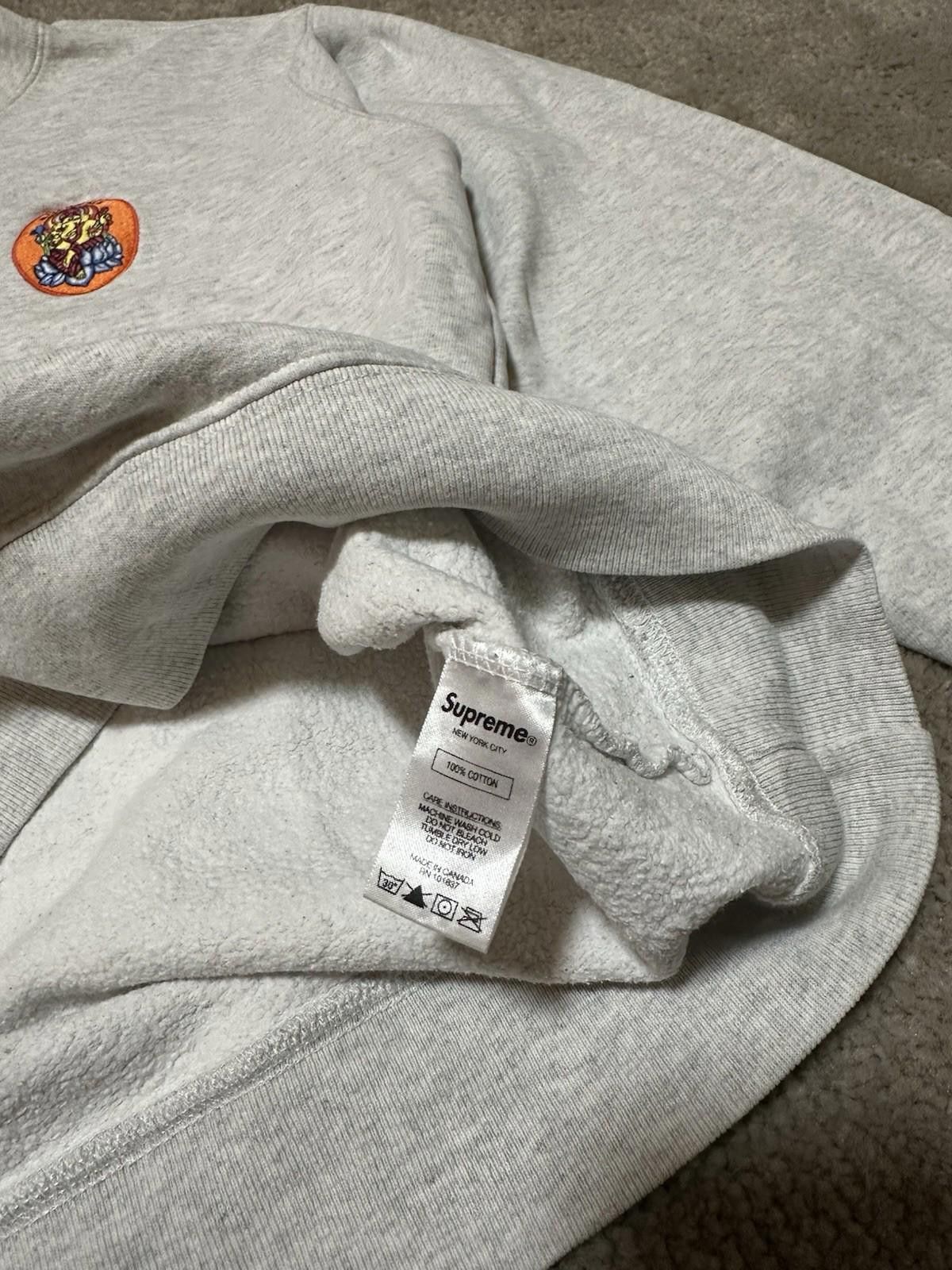 Supreme Supreme Ganesh Crewneck SS18 Ash Grey Sz M Size US M / EU 48-50 / 2 - 10 Thumbnail
