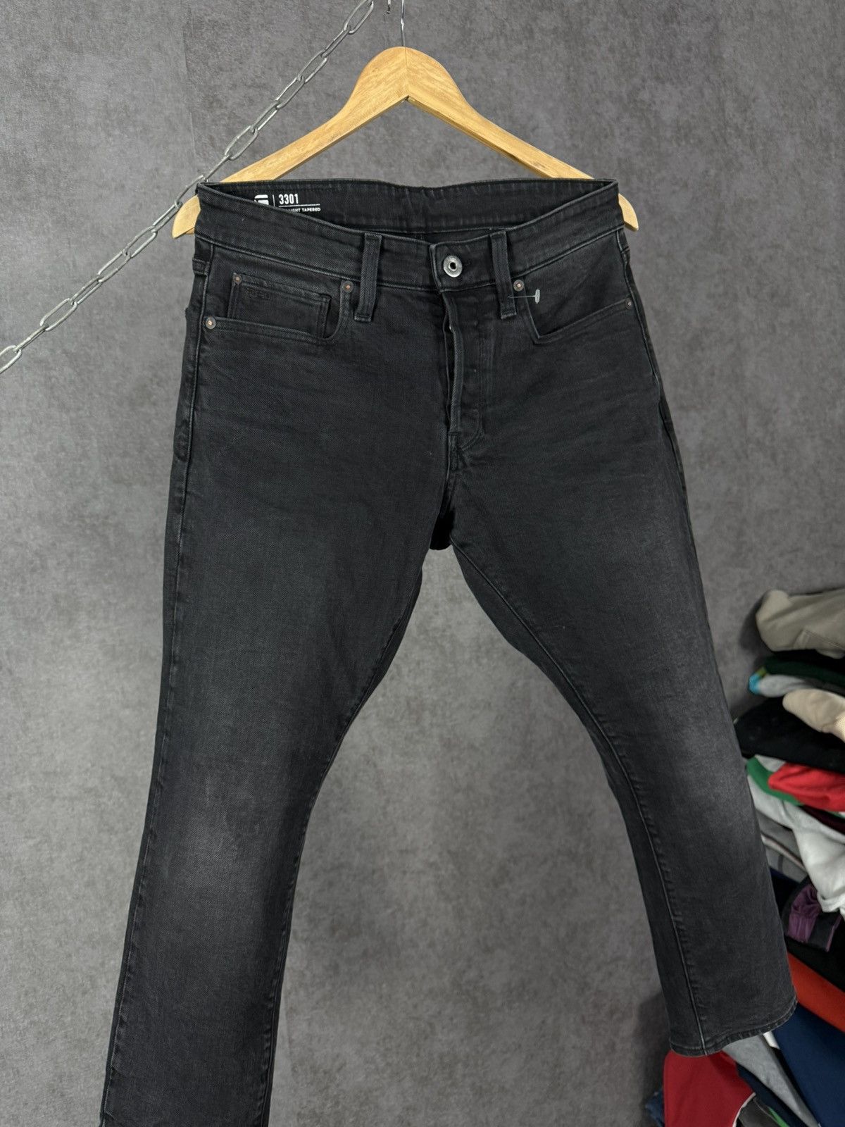G-Star G Star Raw designer jeans Size US 30 / EU 46 - 3 Thumbnail