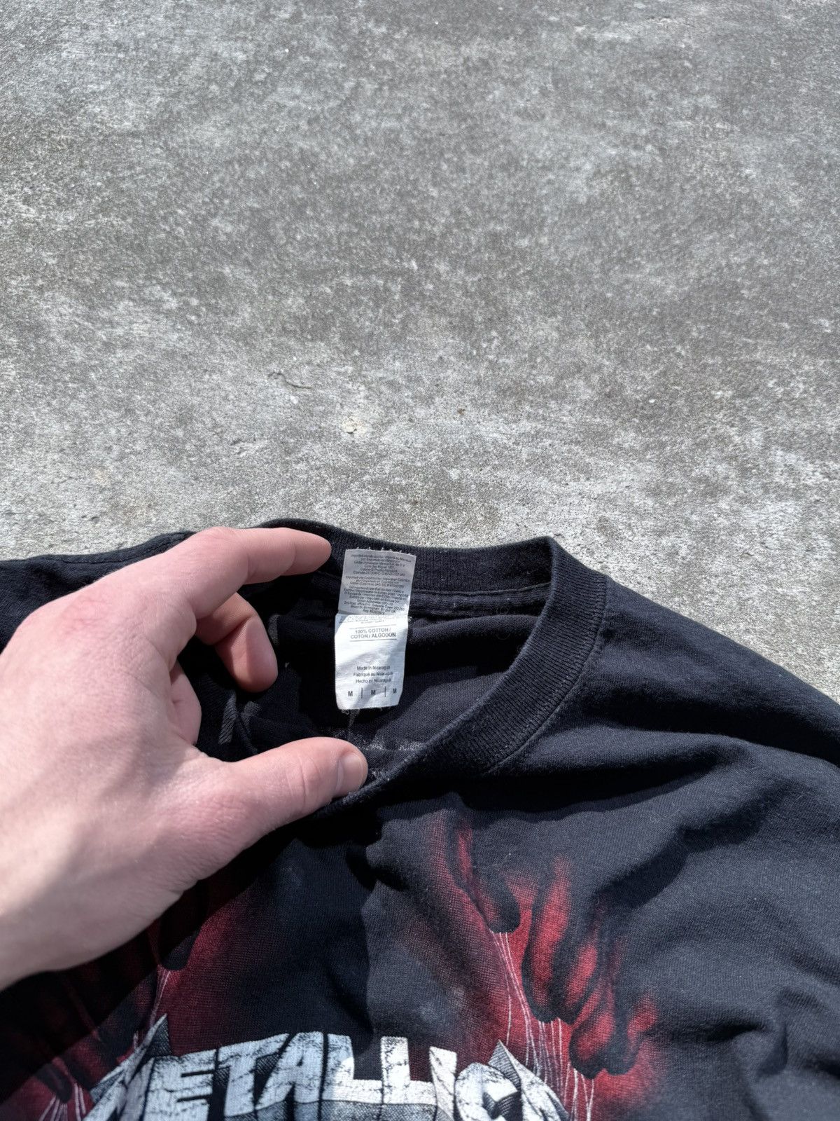 Band Tees × Vintage Vintage Metallica Y2K avantgarde streetwear rock T-shirt Size US M / EU 48-50 / 2 - 8 Thumbnail
