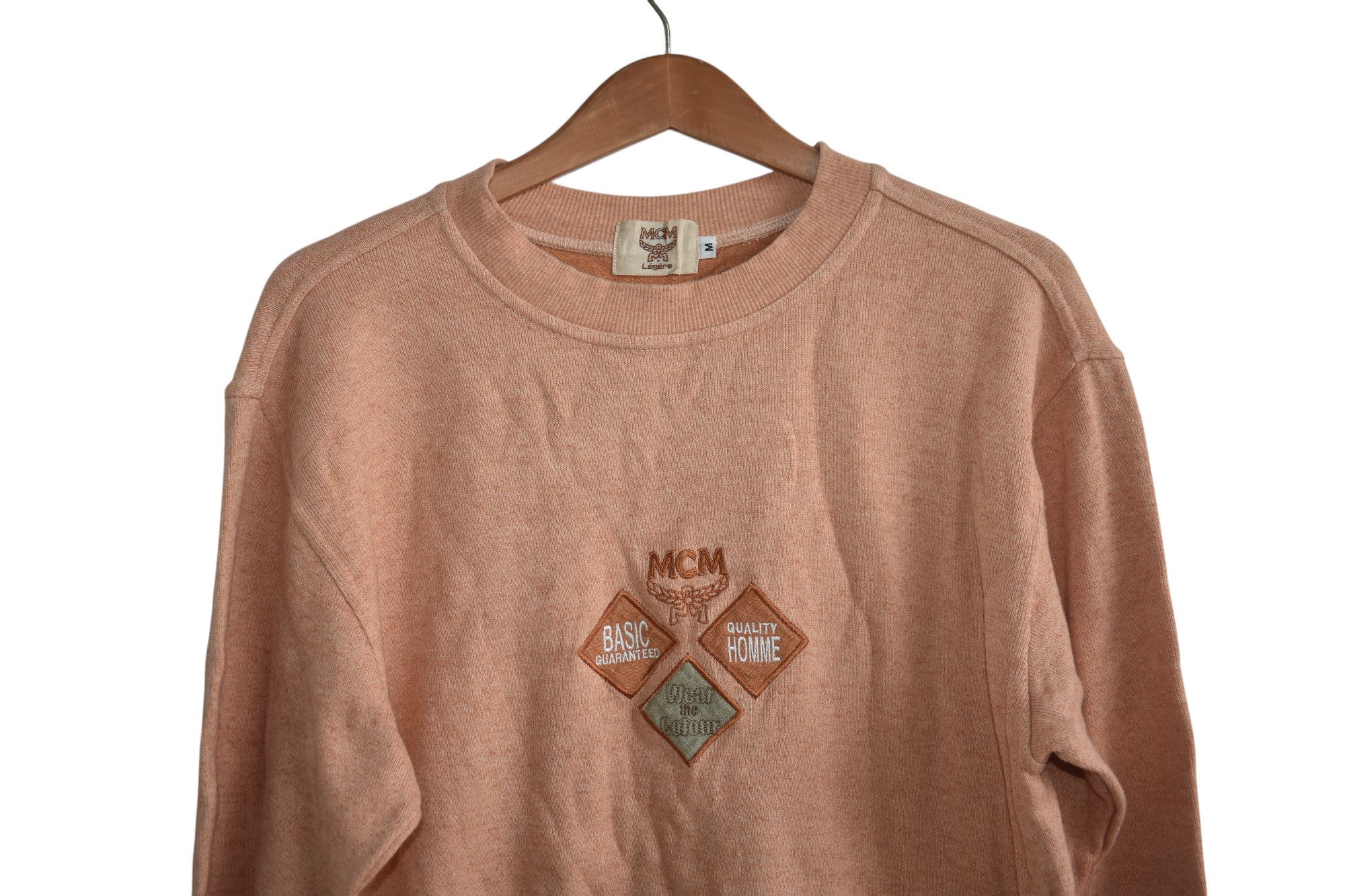 MCM × Vintage Vintage Modern Creation Munich MCM Embroidery Sweatshirt M Size US M / EU 48-50 / 2 - 2 Thumbnail