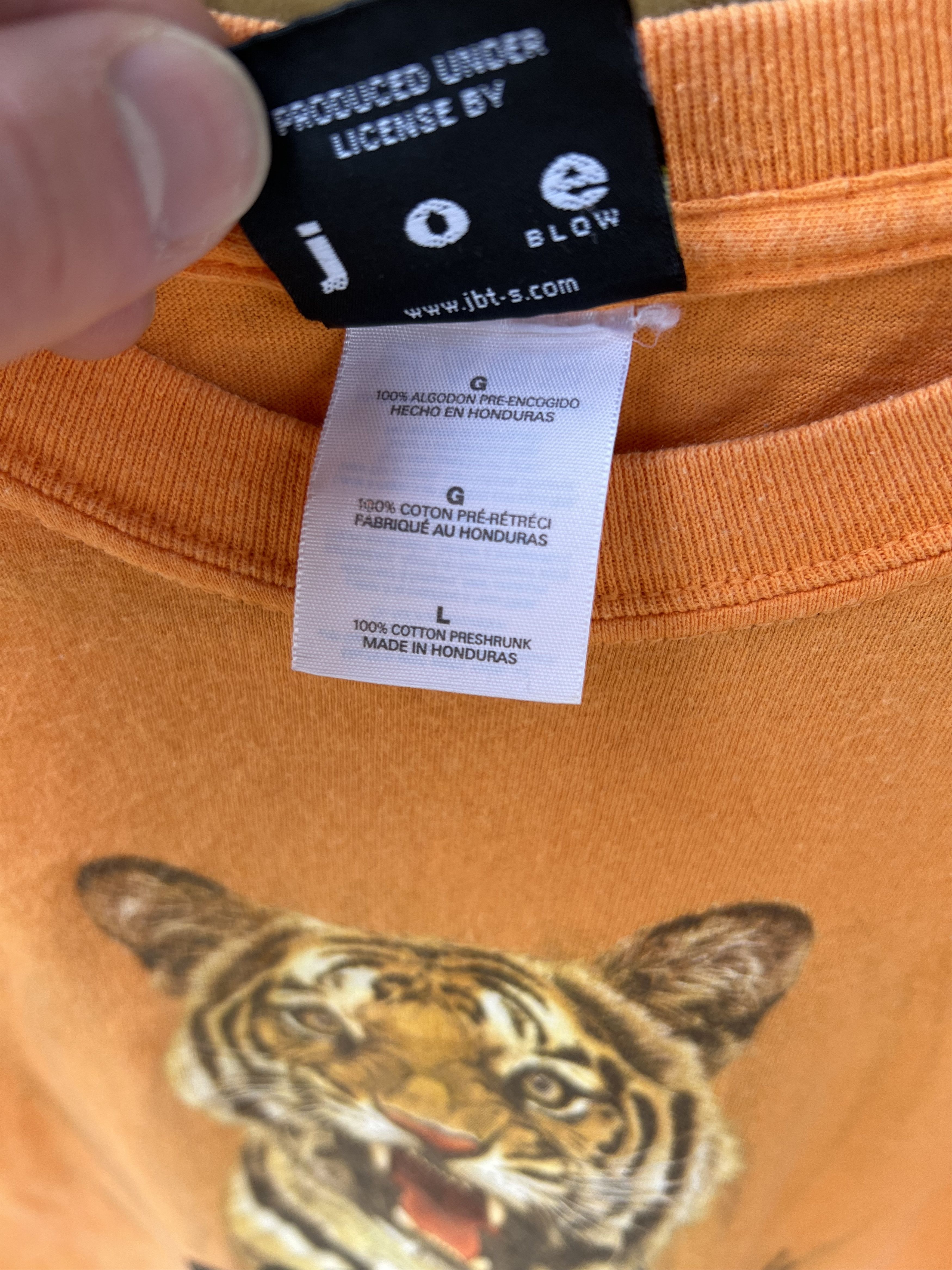 Disney 2006 National Geographic Tiger T-Shirt Nat Geo Size US L / EU 52-54 / 3 - 6 Thumbnail