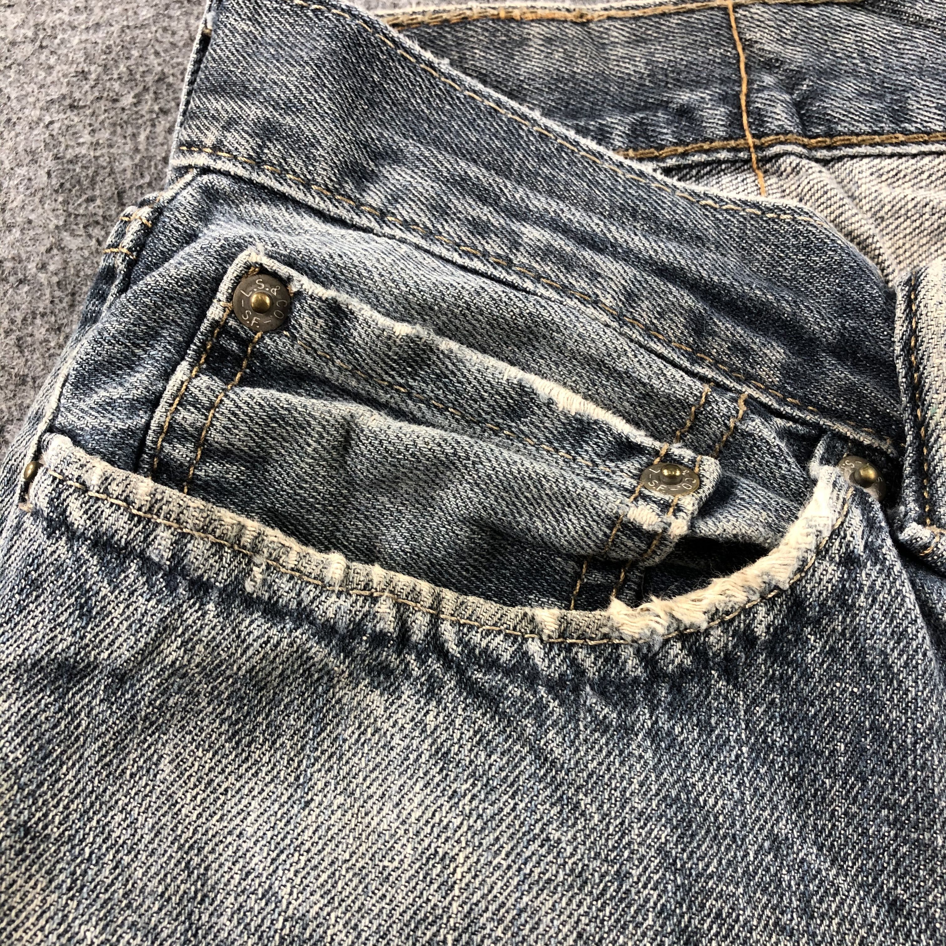 Levi's Vintage Levis 514 Jeans-J2318 Size US 33 - 11 Thumbnail