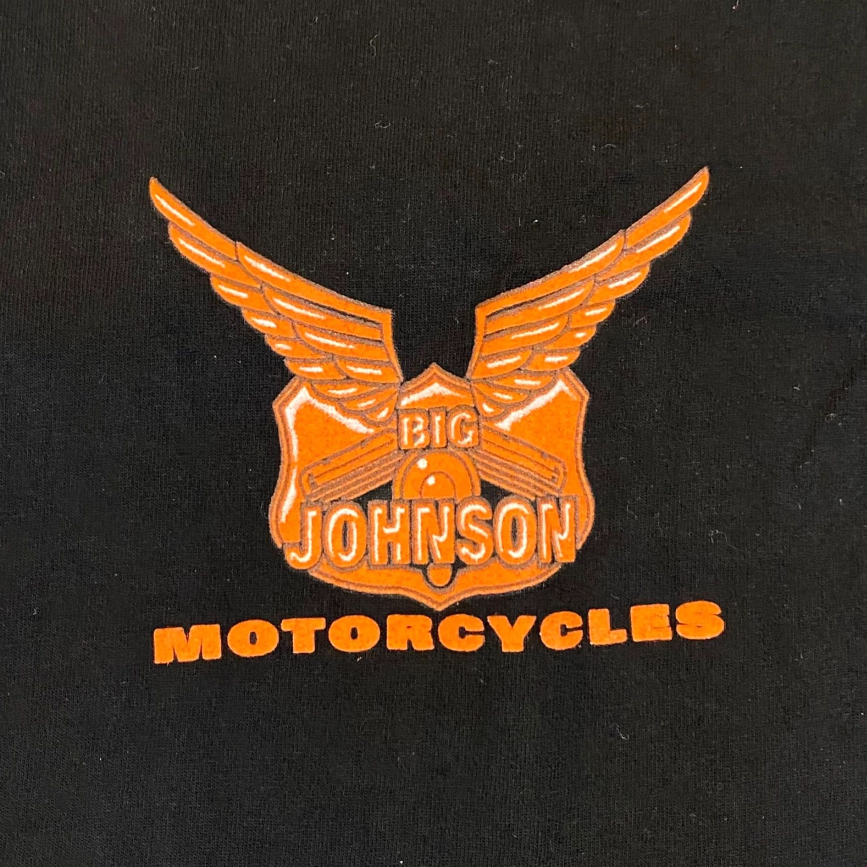 Big John VINTAGE Big Johnson Shirt Mens L Black Motorcycle Tee 1998 Maryland B*tch Fell Off Tee Logo Graphic Print Shirt Mens Size US L / EU 52-54 / 3 - 3 Thumbnail