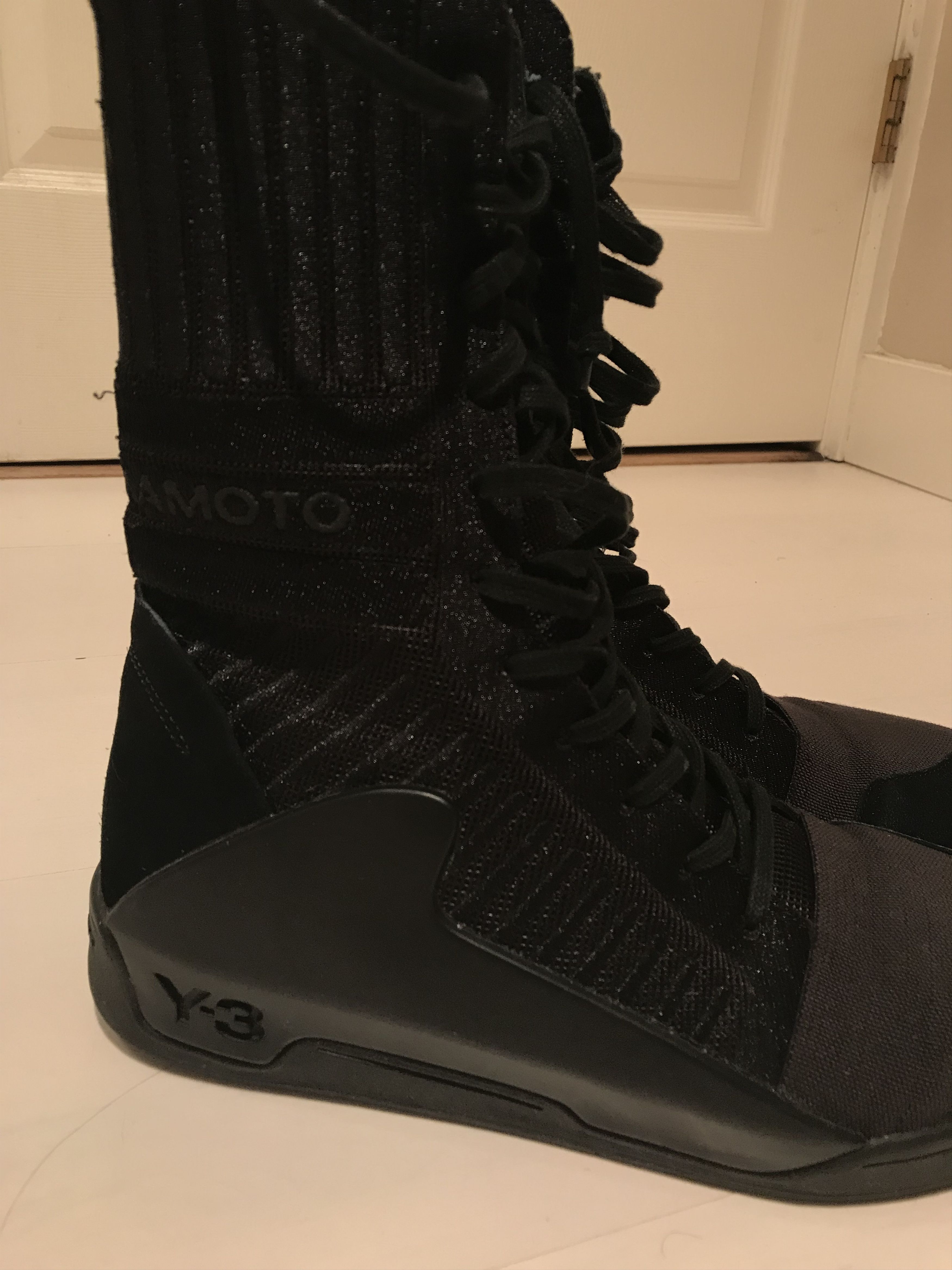 Adidas × Y-3 × Yohji Yamamoto Y-3 Hayworth High Guard Boots Yohji Yamamoto US 10.5 BNWT Size US 10.5 / EU 43-44 - 11 Thumbnail