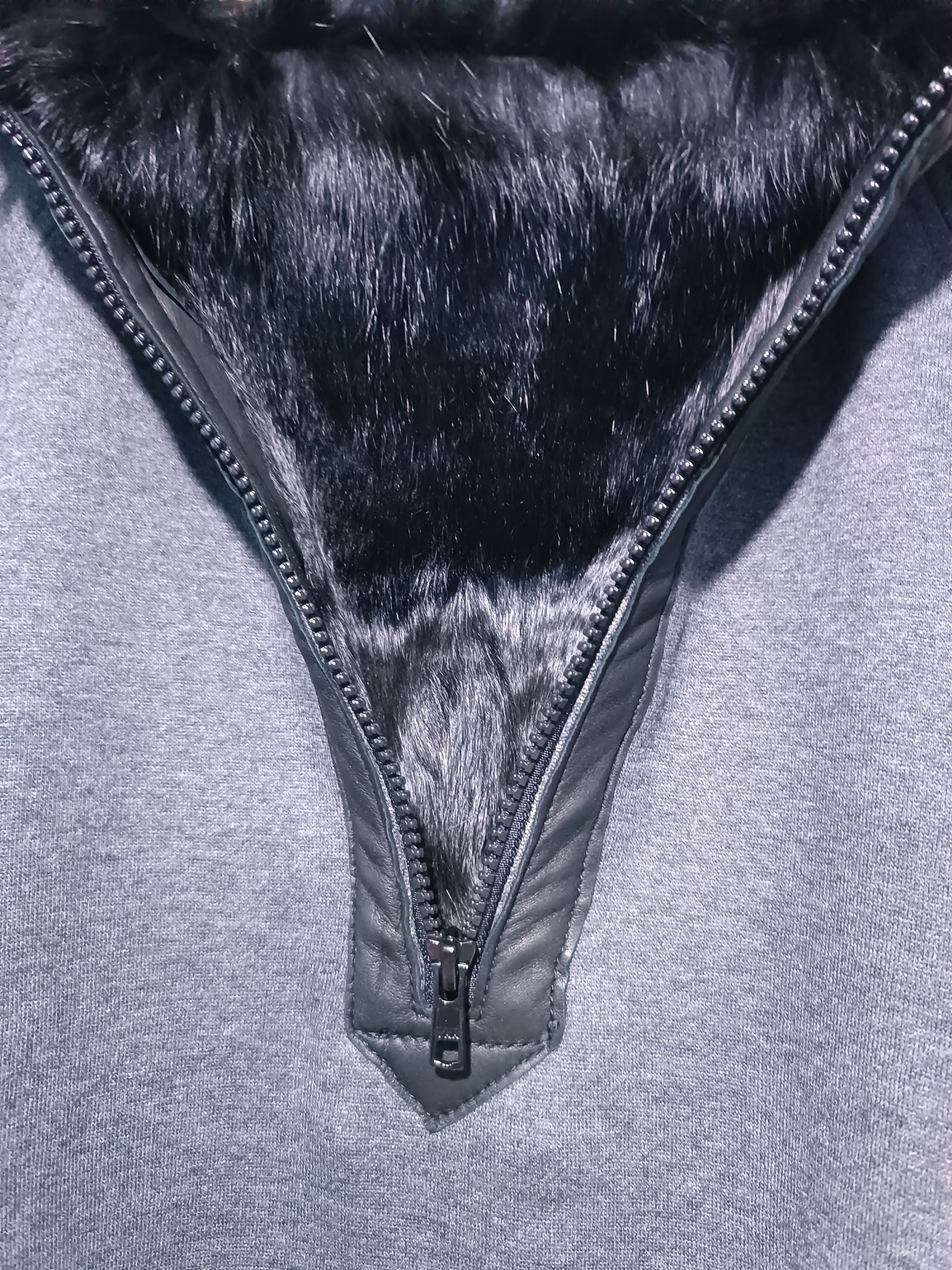 Japanese Brand Berardi Rabbit Fur Half Zip Hoodie Japanese Designer Size US M / EU 48-50 / 2 - 4 Thumbnail