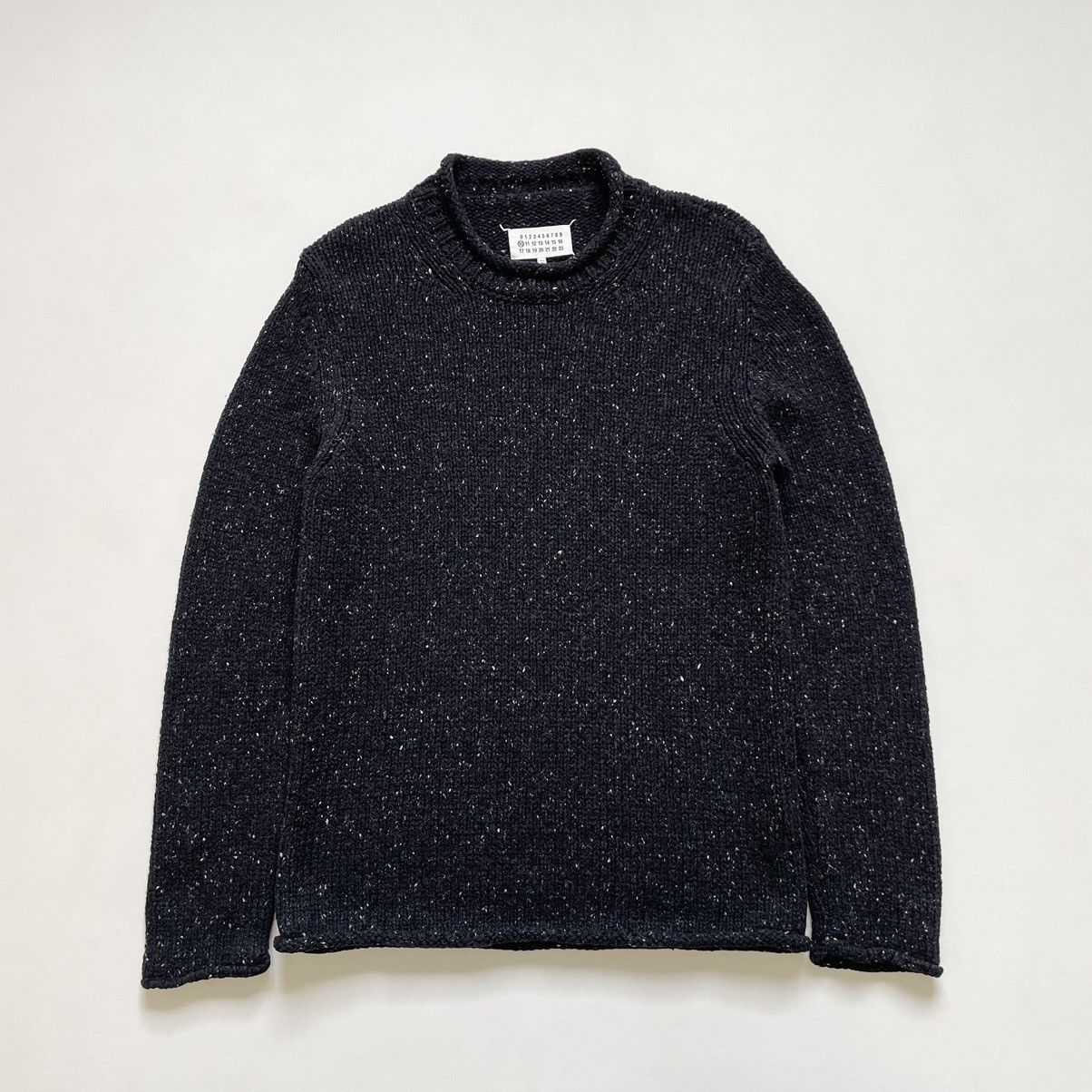 Maison Margiela A/W 17 Rolled Hems Wool Sweater Size US M / EU 48-50 / 2 - 13 Thumbnail