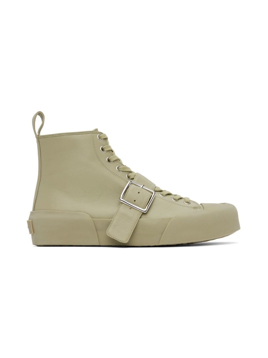 o1y1025 Hi-Top Sneakers in Sage Green