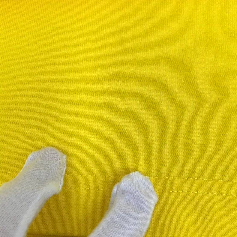 Balenciaga Balenciaga Yellow logo monogrammed cotton crewneck T-shirt Size US XXS / EU 40 - 8 Thumbnail