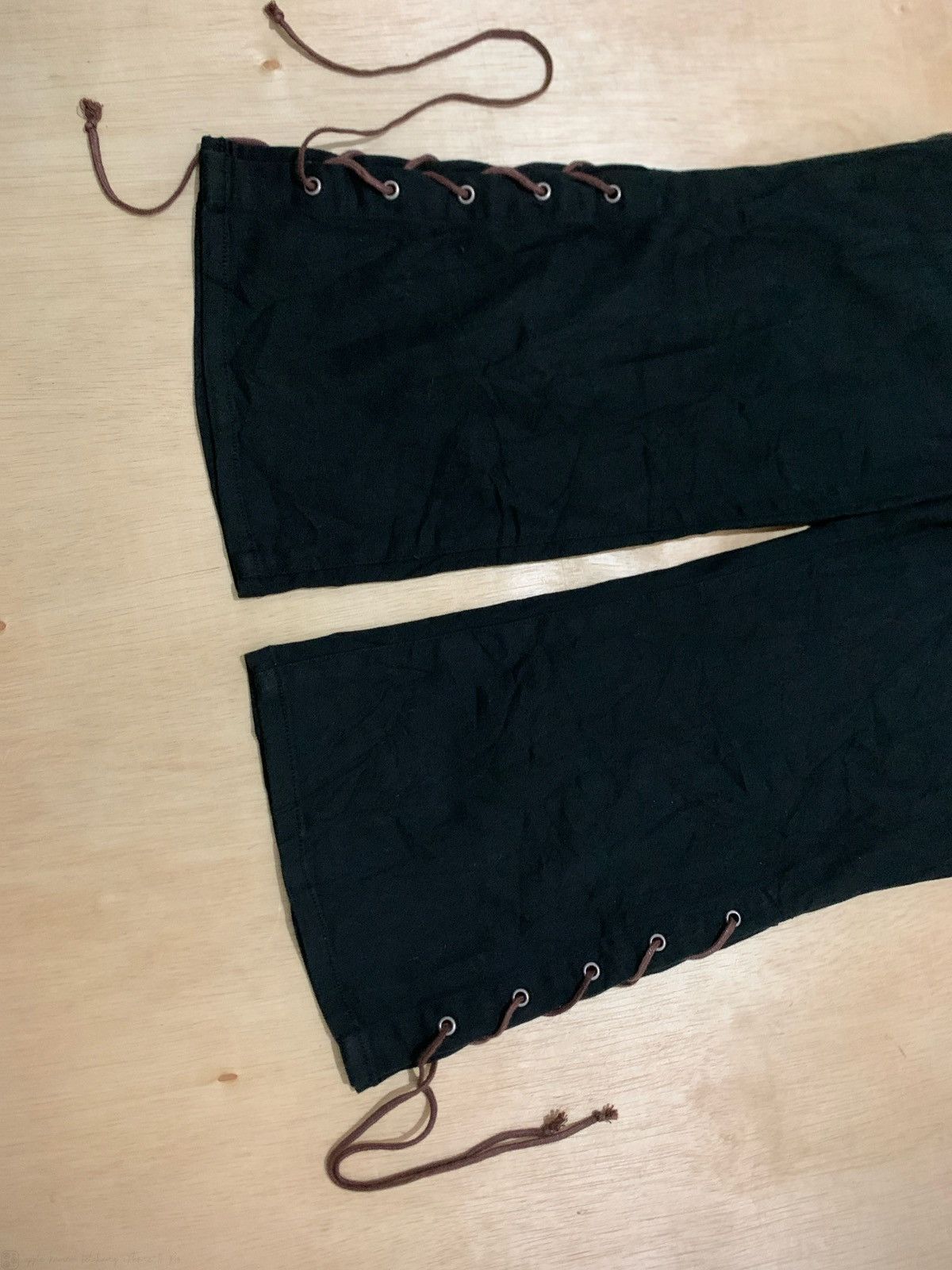 20471120 × Japanese Brand × Le Grande Bleu (L.G.B.) Laced John Jello Just Now Pants Ifsixwasnine Size US 29 - 2 Thumbnail