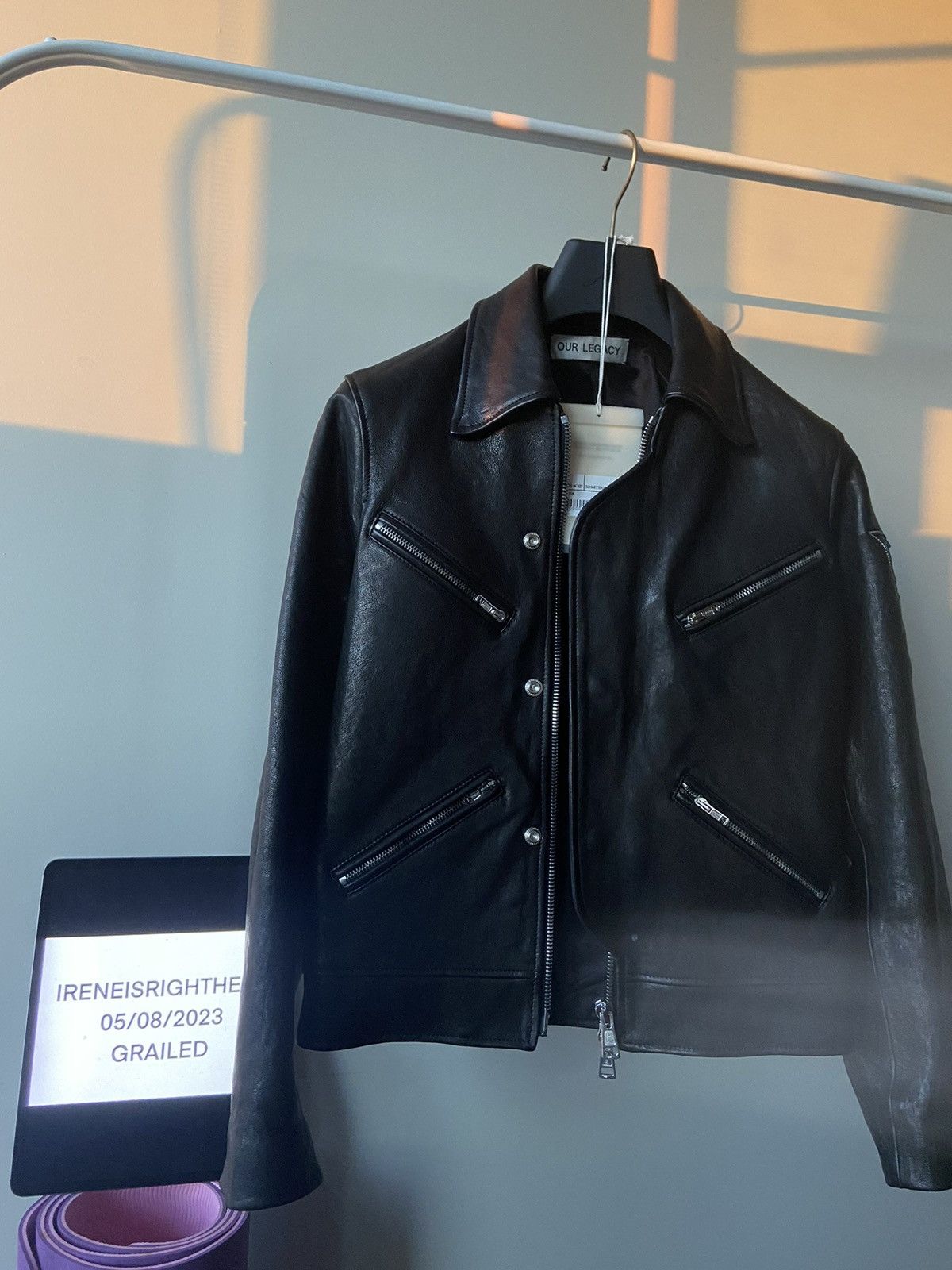 our legacy demon jacket 48 レザー