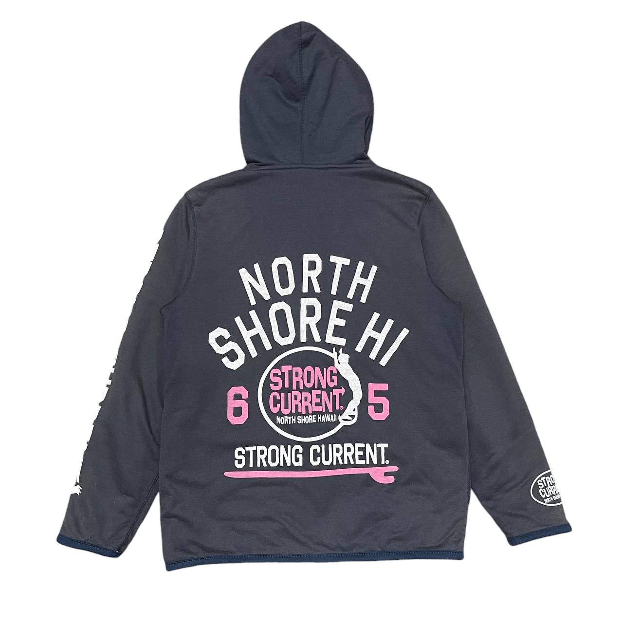 Ocean Current Vintage Strong Current North Shore Hawaii Reversible Hoodie Size US S / EU 44-46 / 1 - 17 Thumbnail