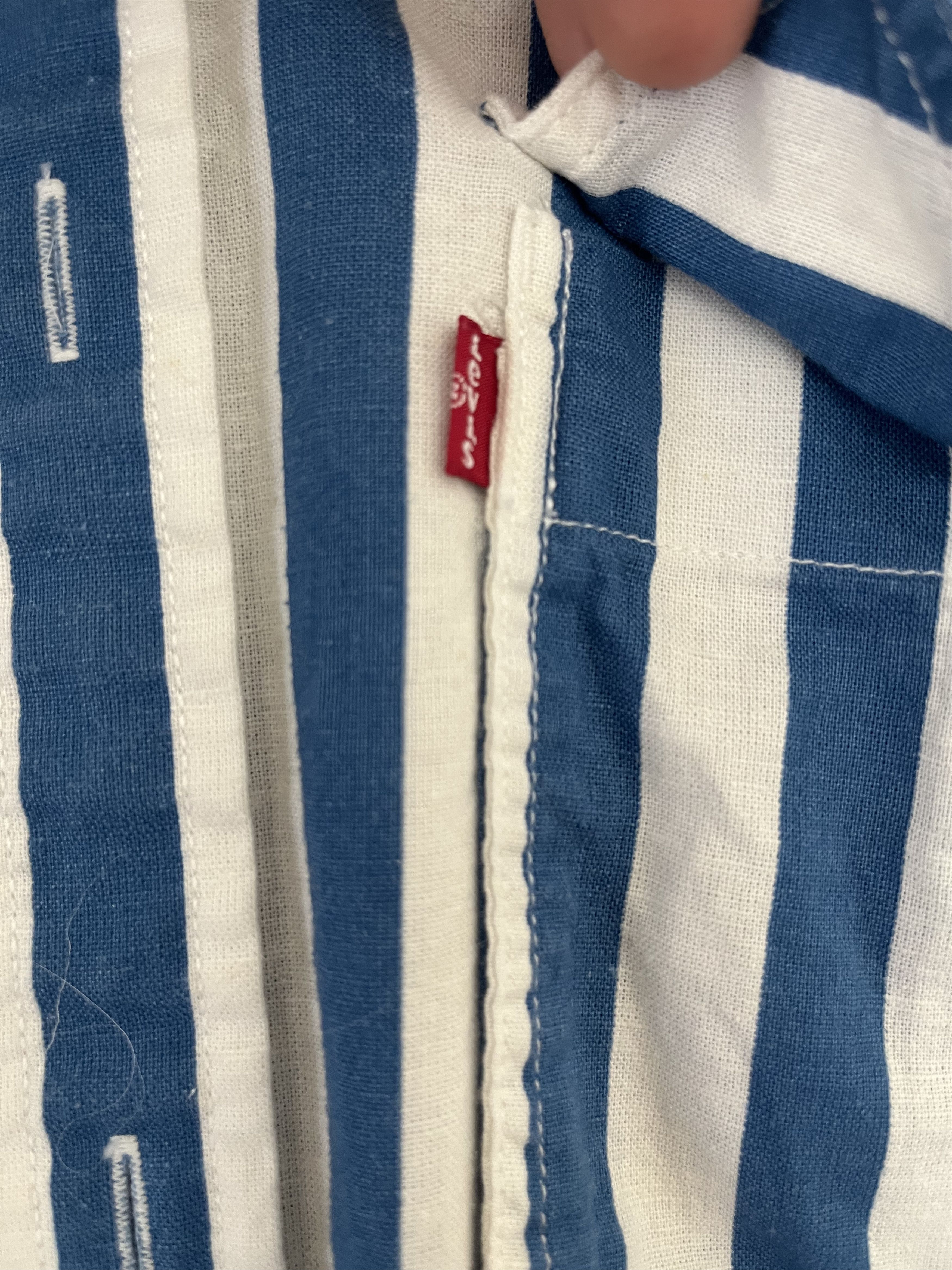 Levi's Vintage Clothing Levis Vintage Striped Button Down Shirt Size US M / EU 48-50 / 2 - 4 Thumbnail