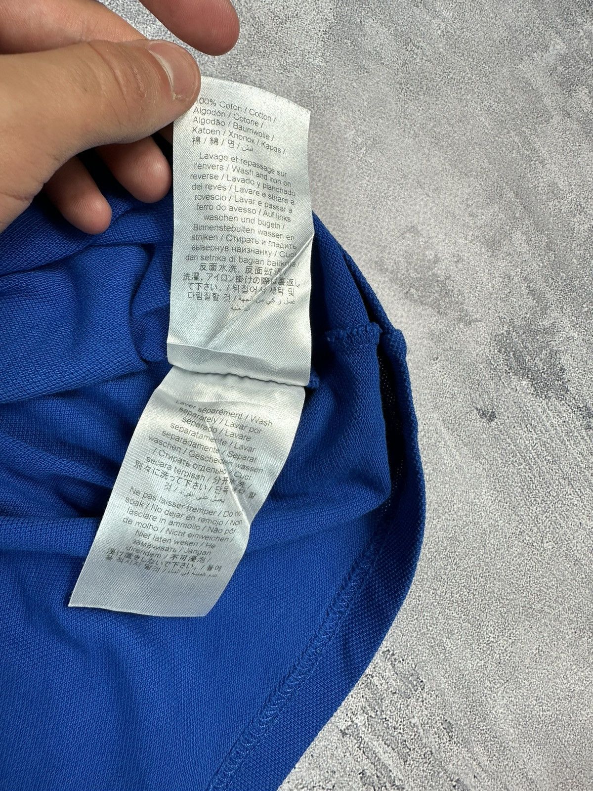 Kenzo Kenzo basic polo T-shirt with small logo Size US S / EU 44-46 / 1 - 7 Thumbnail