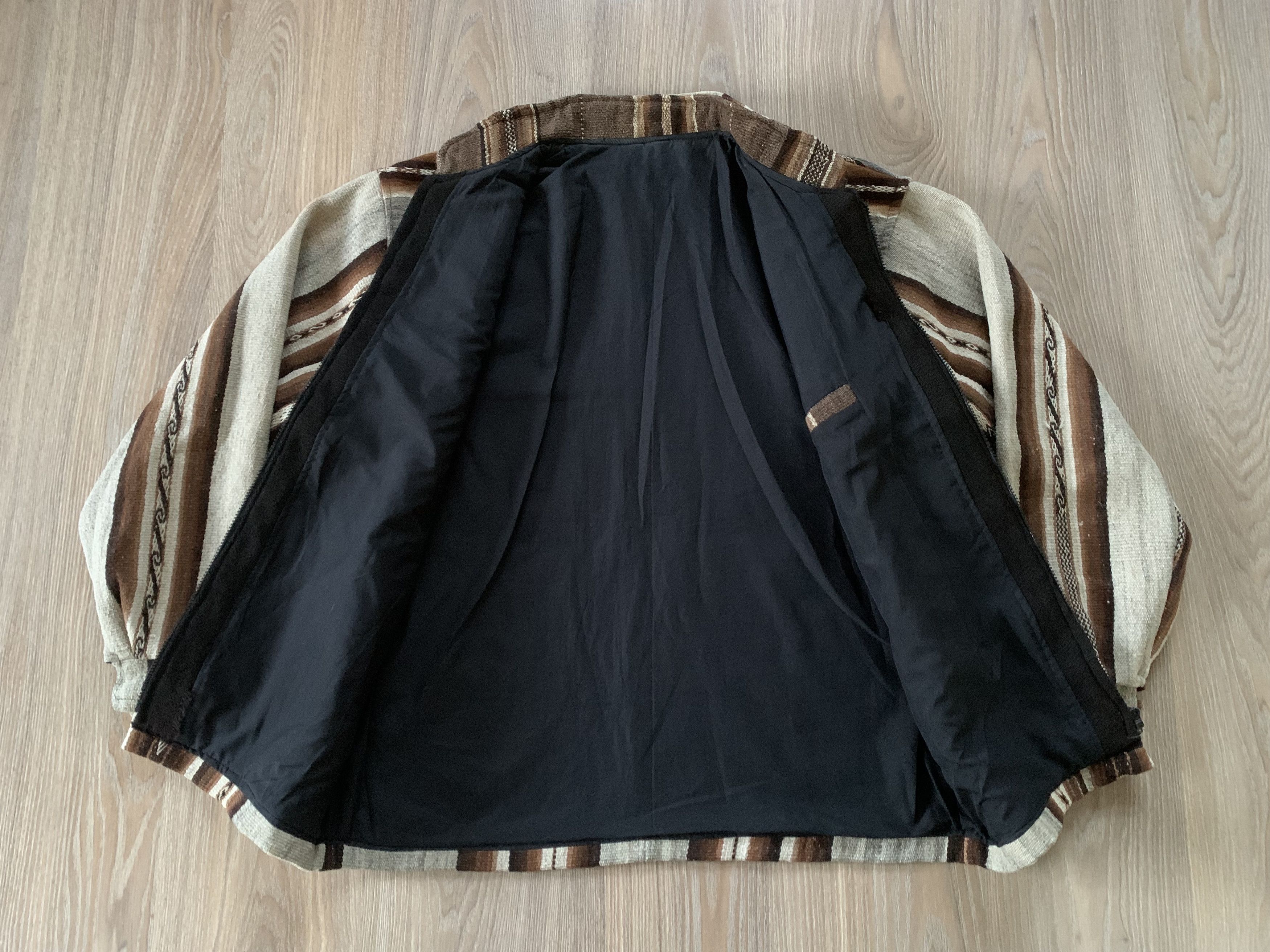 Handmade × Vintage Mens Vintage Tweed Handmade Jacket Size US L / EU 52-54 / 3 - 4 Thumbnail