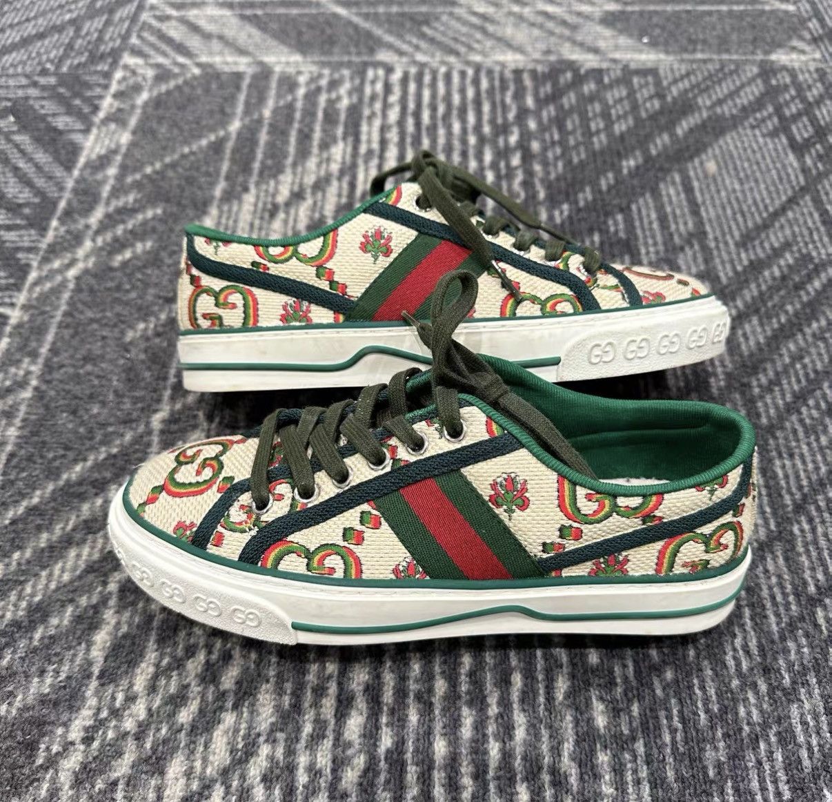Gucci Gucci Centennial Limited Edition Sneakers J42 Size US 5 / IT 35 - 4 Thumbnail