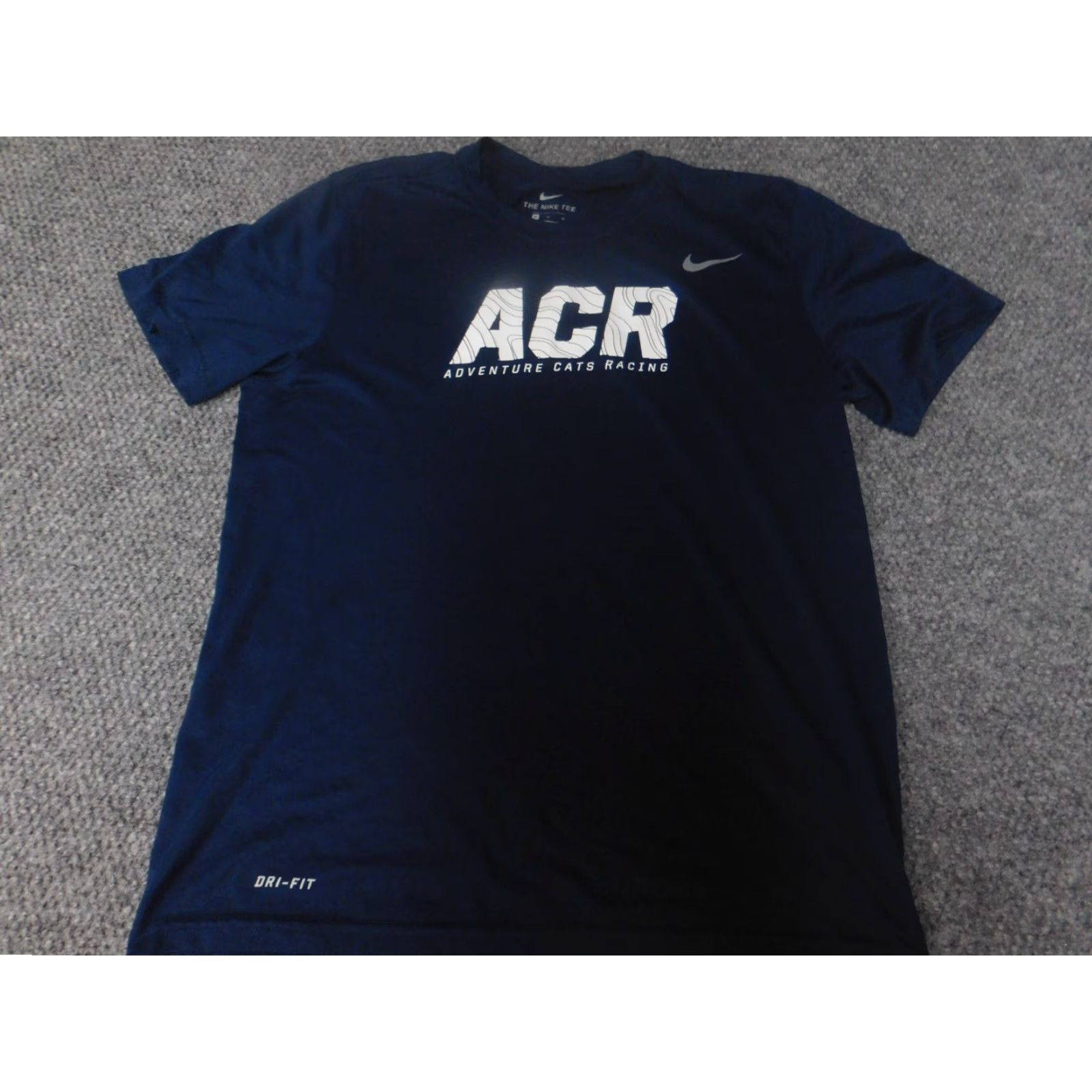Nike Nike Dri-Fit Shirt Mens Medium Blue Crew Neck Short Sleeve Cotton T-Shirt All Seasons Regular Brand Nike Mens |- Size US M / EU 48-50 / 2 - 2 Thumbnail