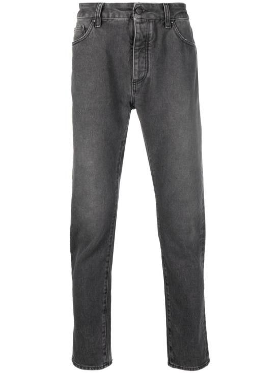 Palm Angels PALM ANGELS Men Denim Pants PMYA012C99DEN001 1001 Black Size US 30 / EU 46 - 1 Thumbnail