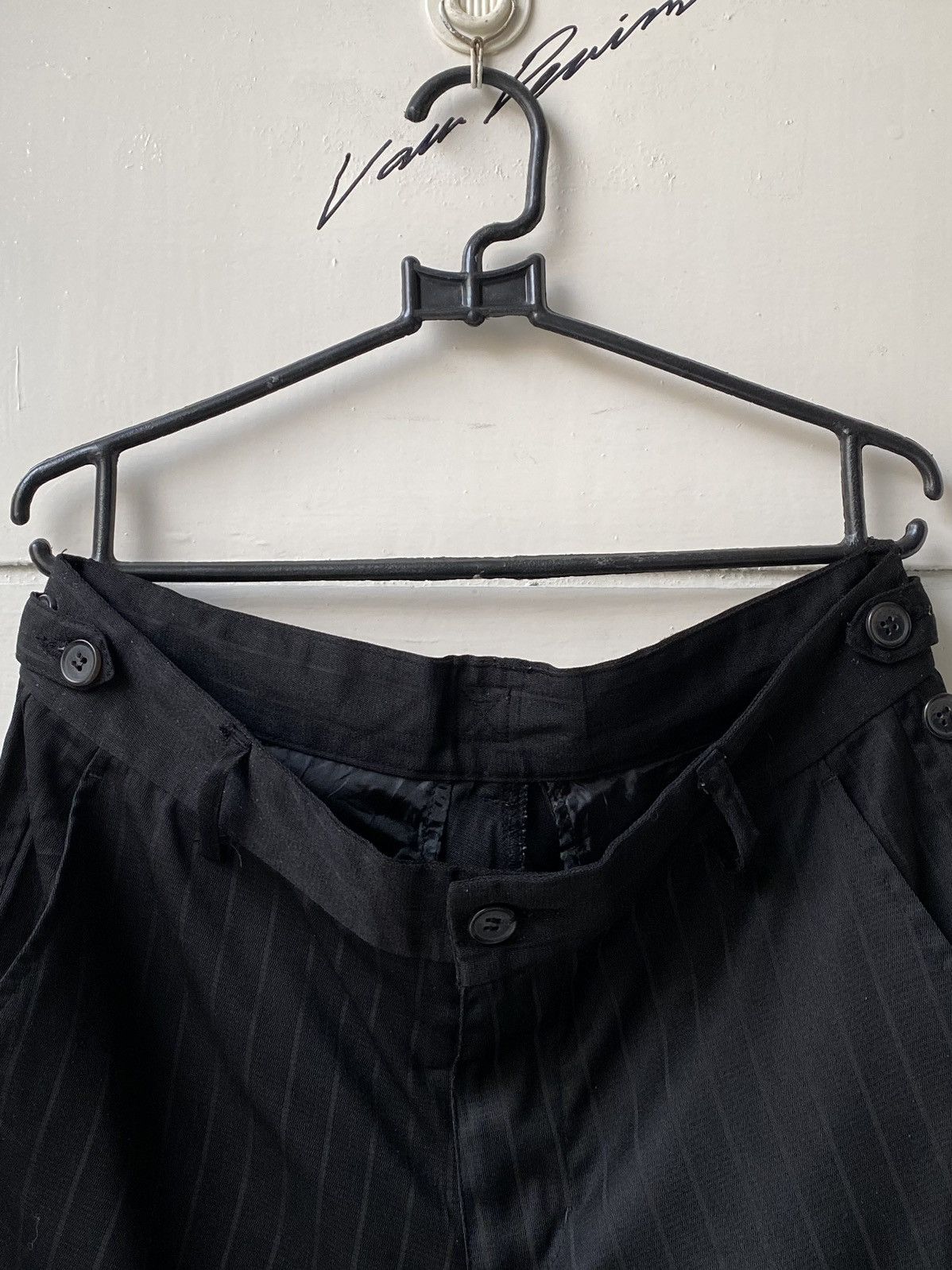 Other Suggestion Black Striped Pants Size US 29 - 3 Thumbnail