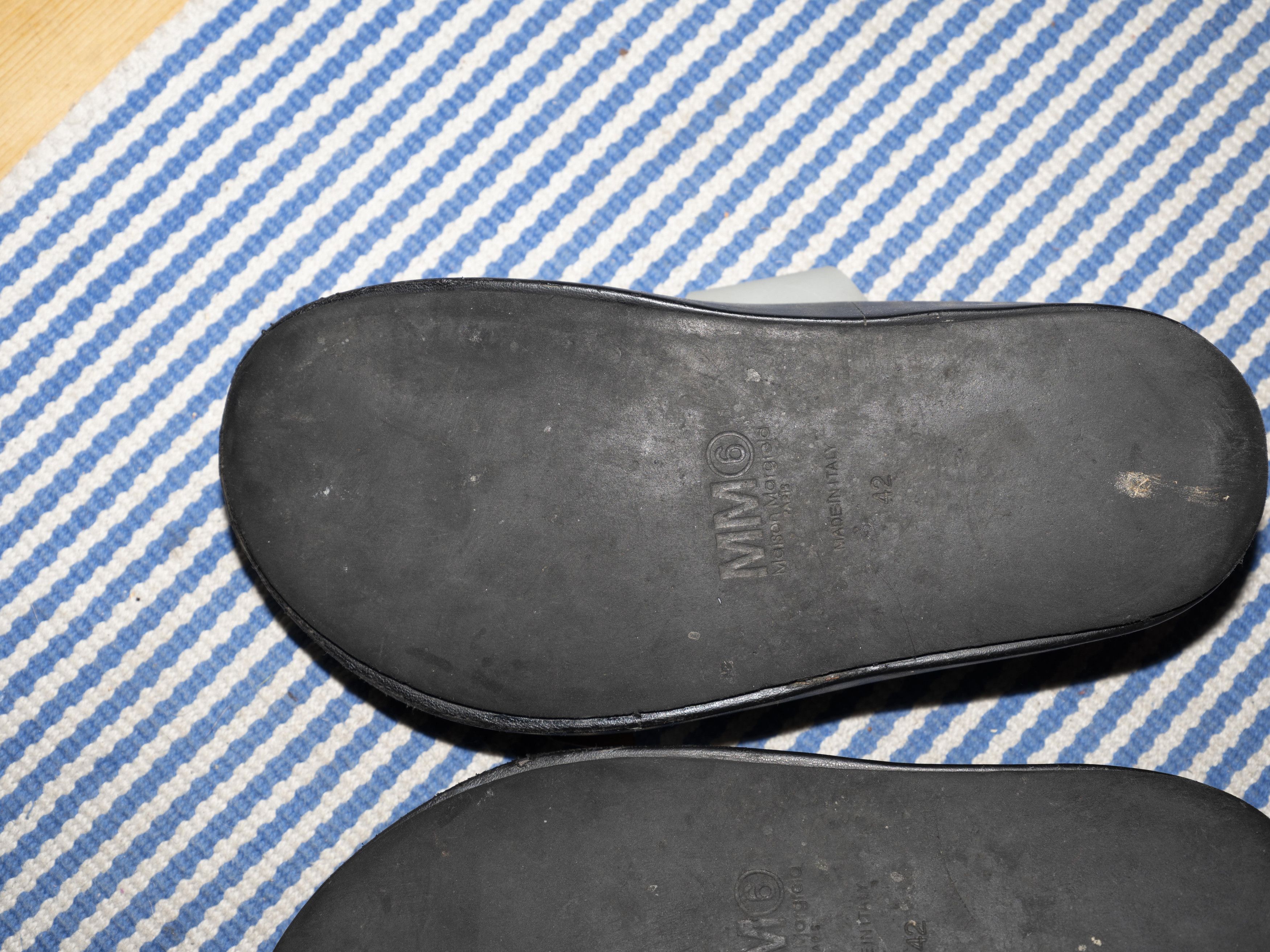 MM6 Vinted MM6 Sandals Grey-Black EU 42 Size US 9 / EU 42 - 3 Thumbnail